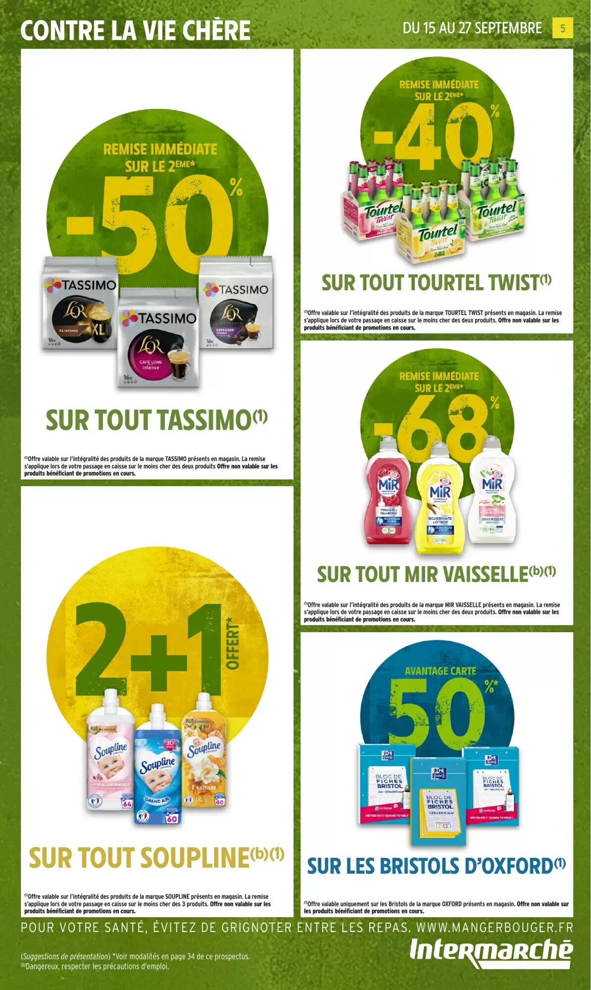 Prospectus promotionnel Intermarché Hyper valable à partir du 15/09/2026 - Page 5.