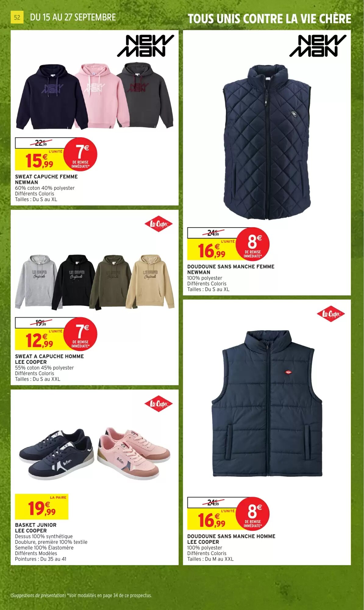 Prospectus promotionnel Intermarché Hyper valable à partir du 15/09/2026 - Page 52.