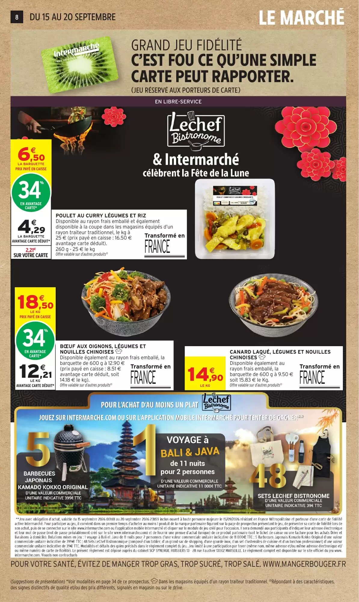 Prospectus promotionnel Intermarché Hyper valable à partir du 15/09/2026 - Page 8.
