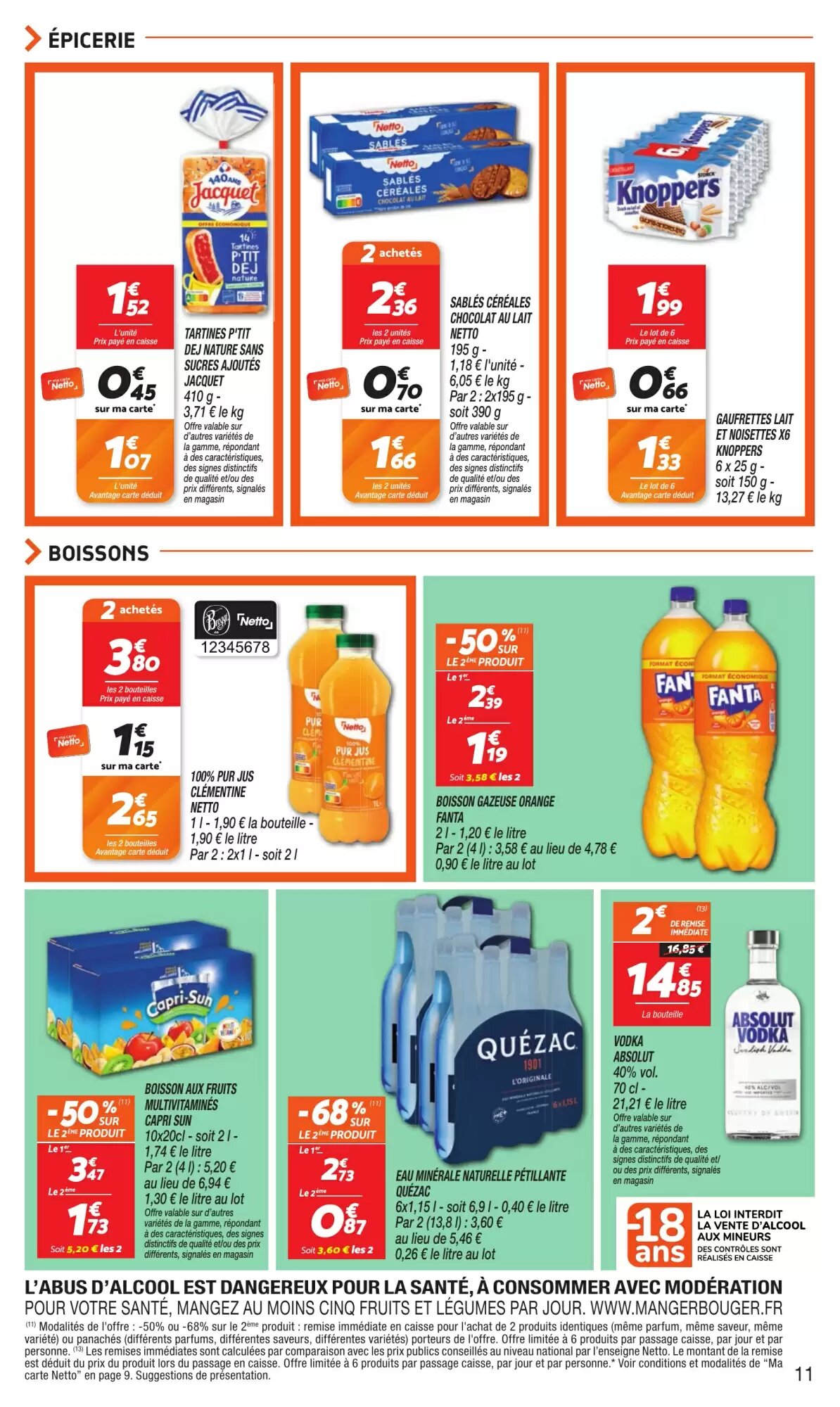 Prospectus promotionnel Netto valable à partir du 15/09/2026 - Page 11.