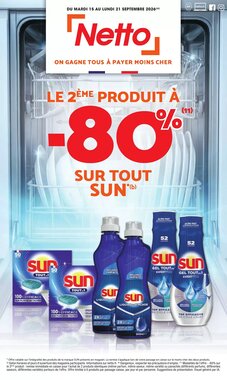 Prospectus promotionnel Netto valable à partir du 15/09/2026