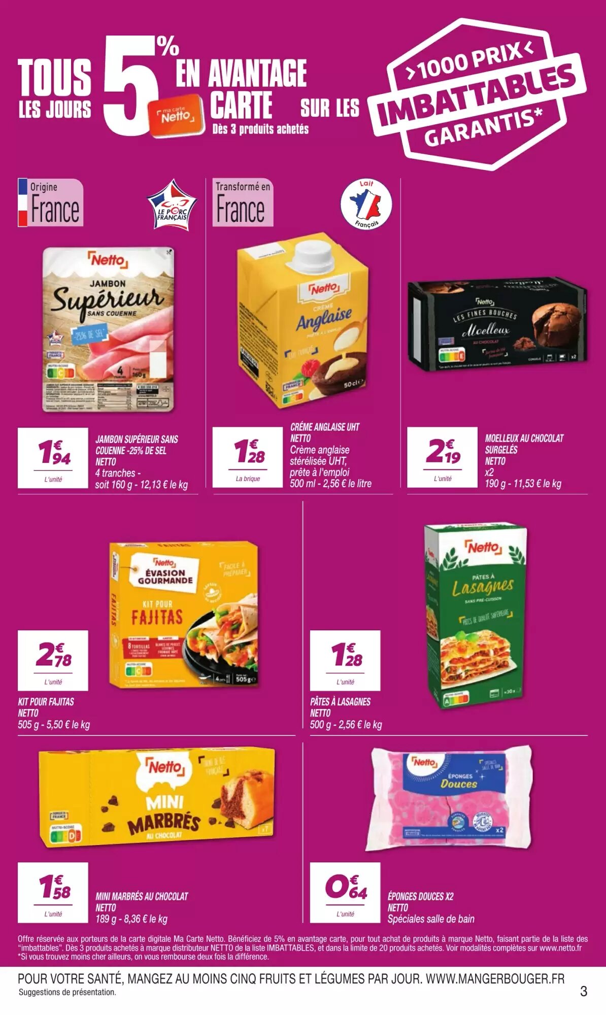 Prospectus promotionnel Netto valable à partir du 15/09/2026 - Page 3.