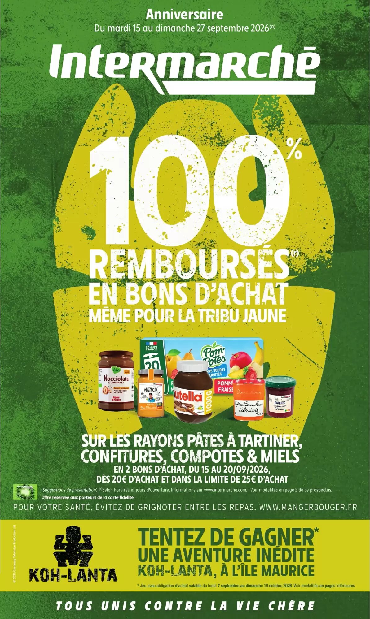 Prospectus promotionnel Intermarché valable à partir du 15/09/2026 - Page 1.