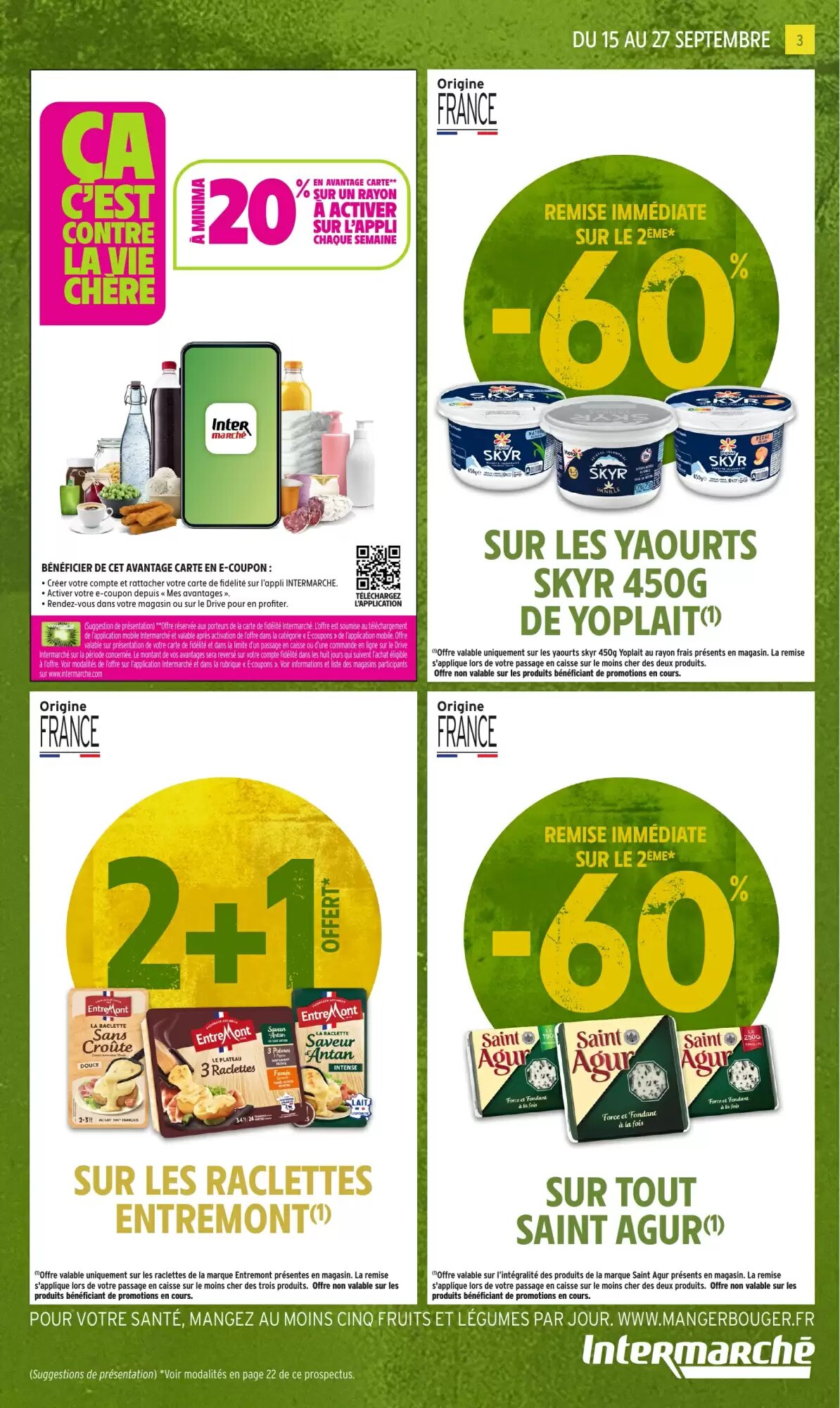 Prospectus promotionnel Intermarché valable à partir du 15/09/2026 - Page 3.