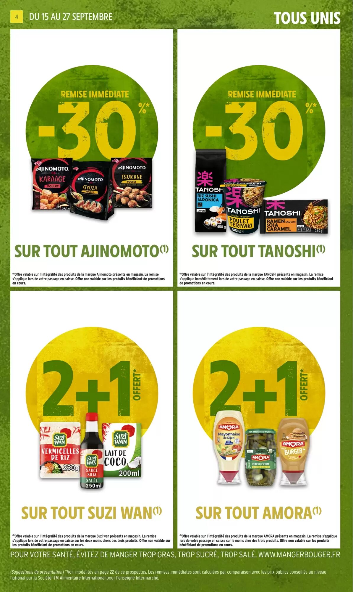 Prospectus promotionnel Intermarché valable à partir du 15/09/2026 - Page 4.