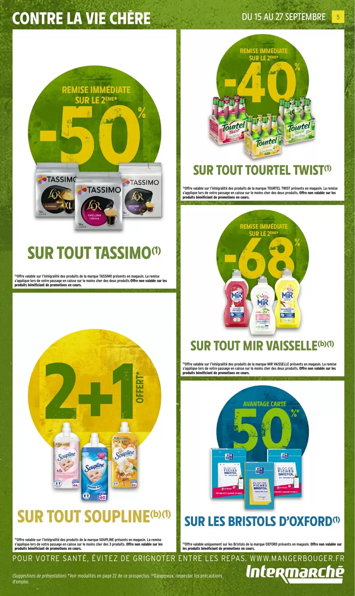 Prospectus promotionnel Intermarché valable à partir du 15/09/2026 - Page 5.