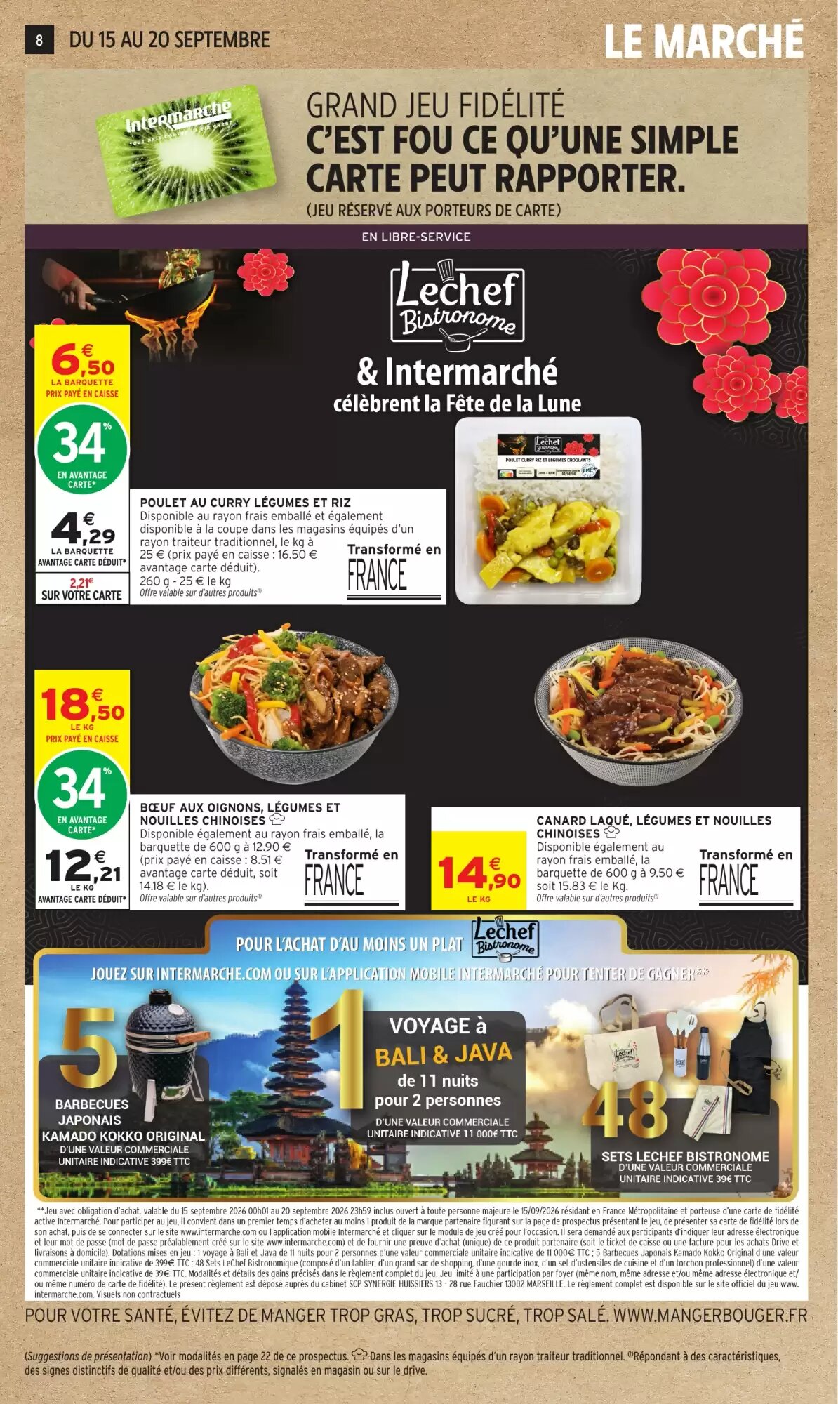 Prospectus promotionnel Intermarché valable à partir du 15/09/2026 - Page 8.