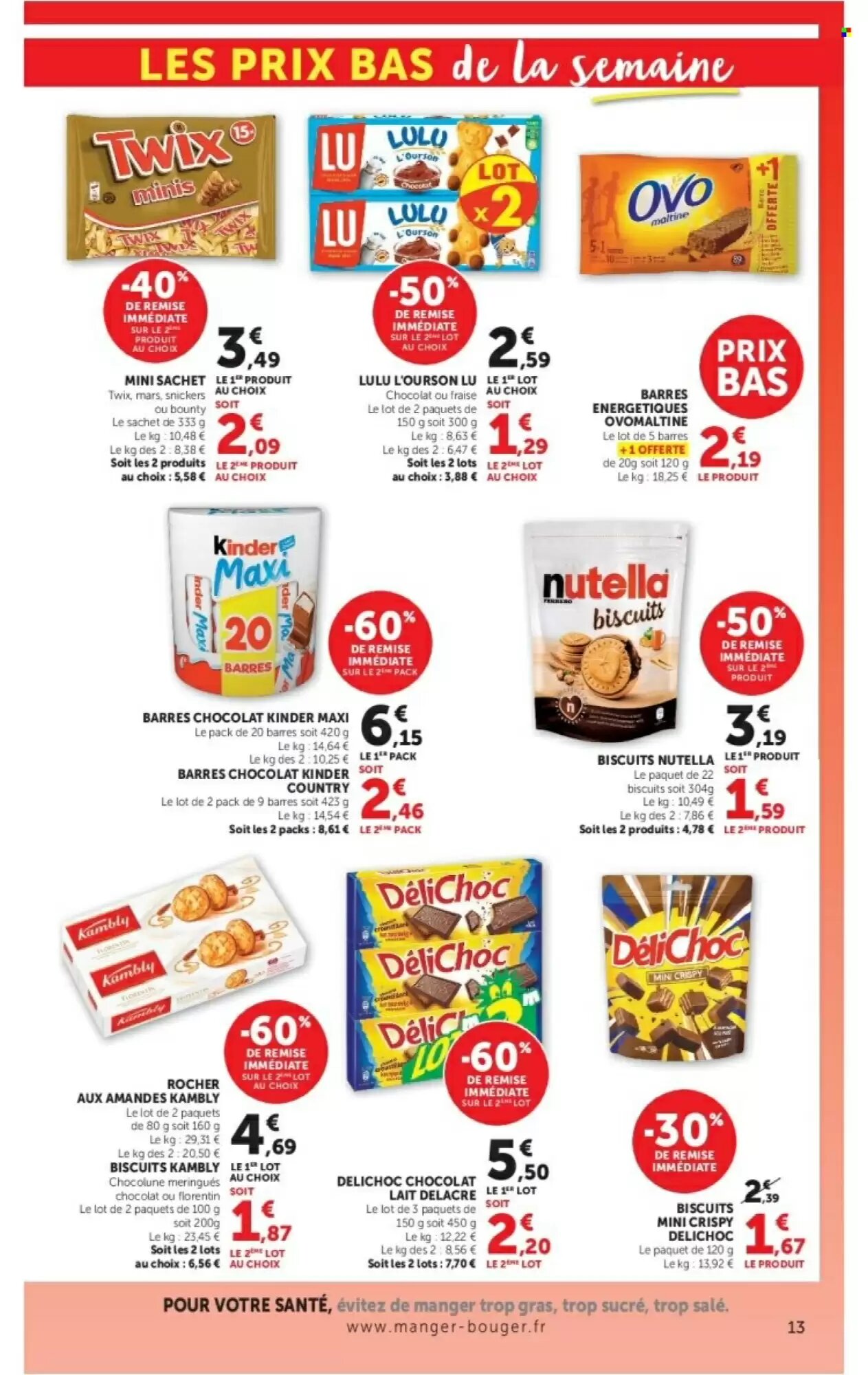 Prospectus promotionnel Hyper U valable à partir du 15/09/2026 - Page 13.