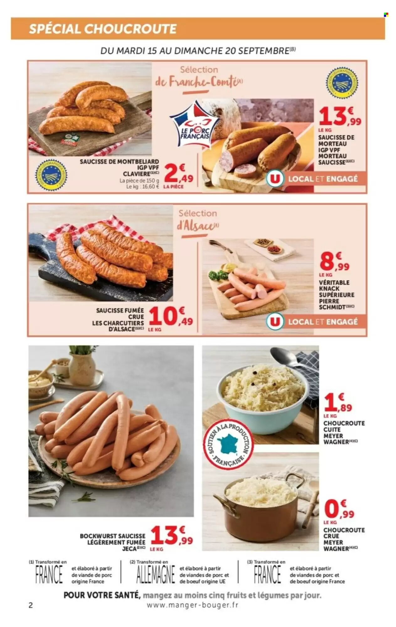 Prospectus promotionnel Hyper U valable à partir du 15/09/2026 - Page 2.