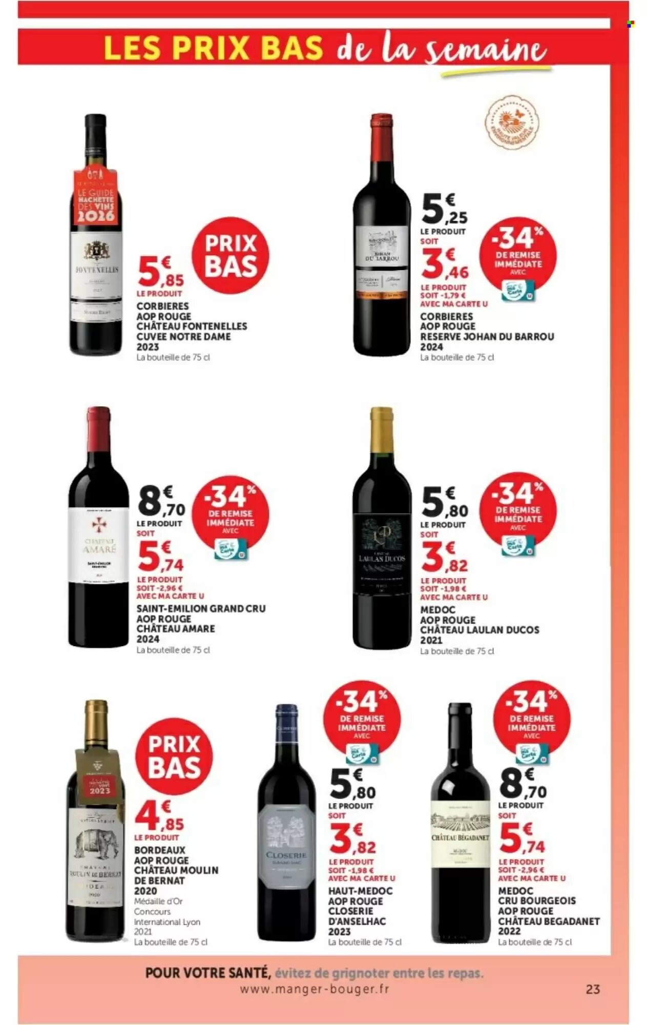Prospectus promotionnel Hyper U valable à partir du 15/09/2026 - Page 23.