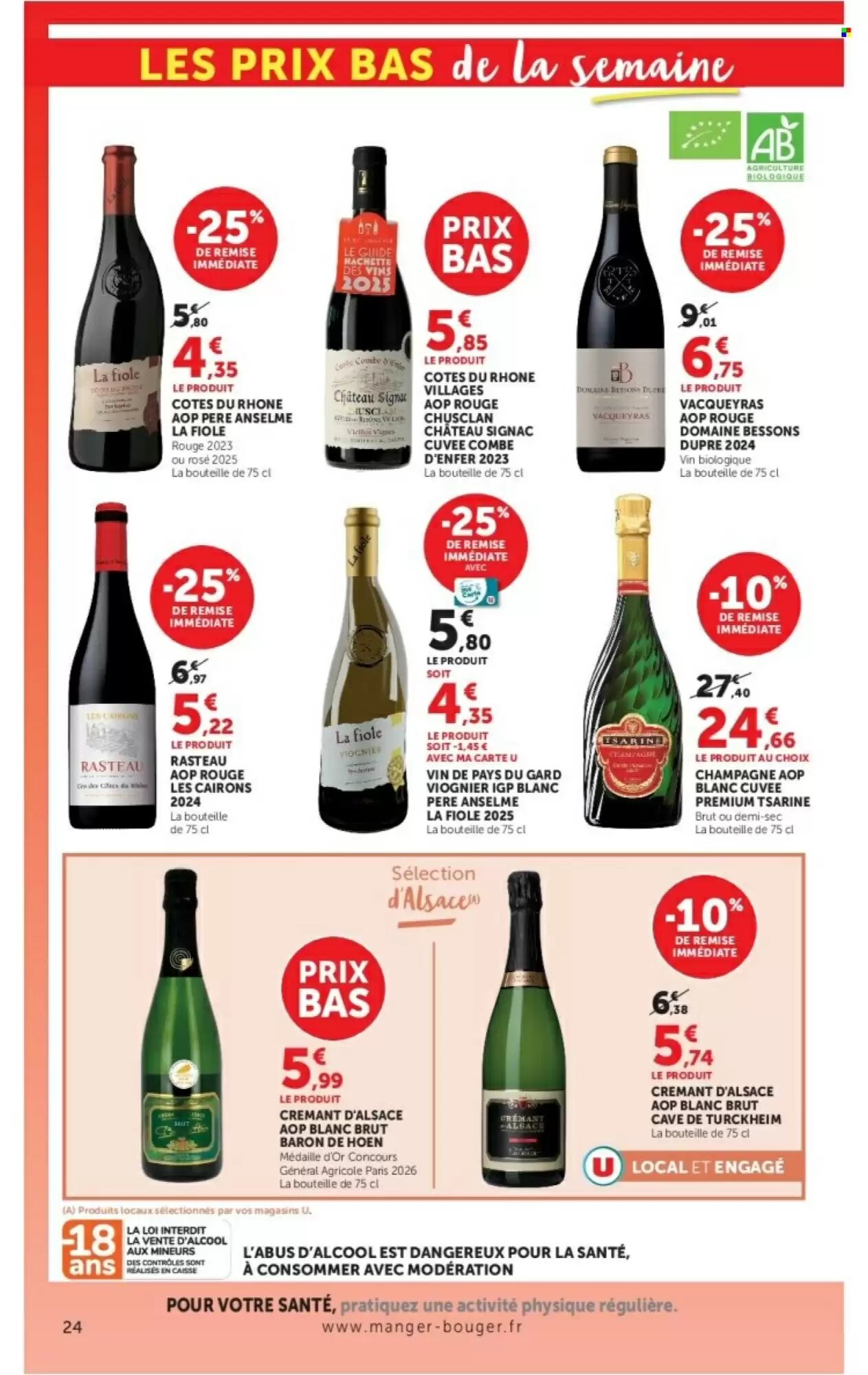 Prospectus promotionnel Hyper U valable à partir du 15/09/2026 - Page 24.