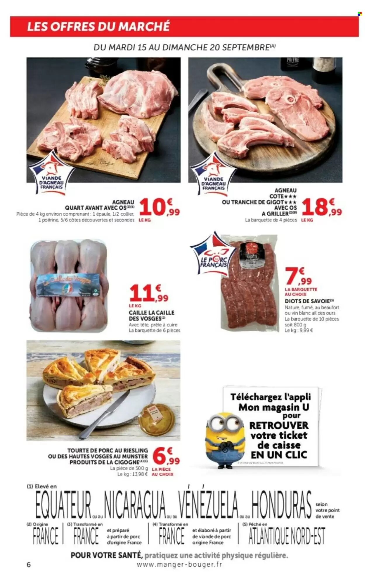 Prospectus promotionnel Hyper U valable à partir du 15/09/2026 - Page 6.