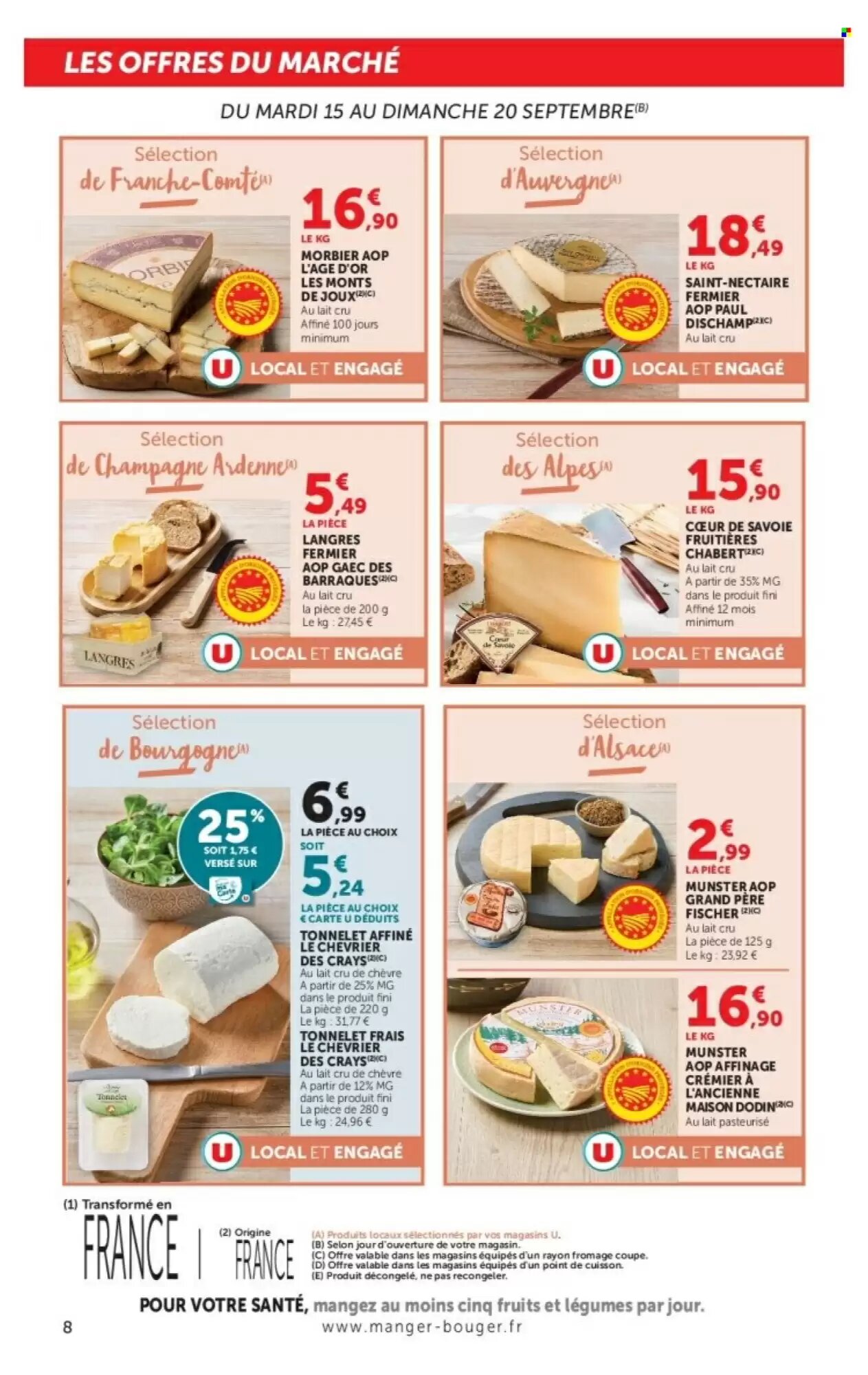 Prospectus promotionnel Hyper U valable à partir du 15/09/2026 - Page 8.