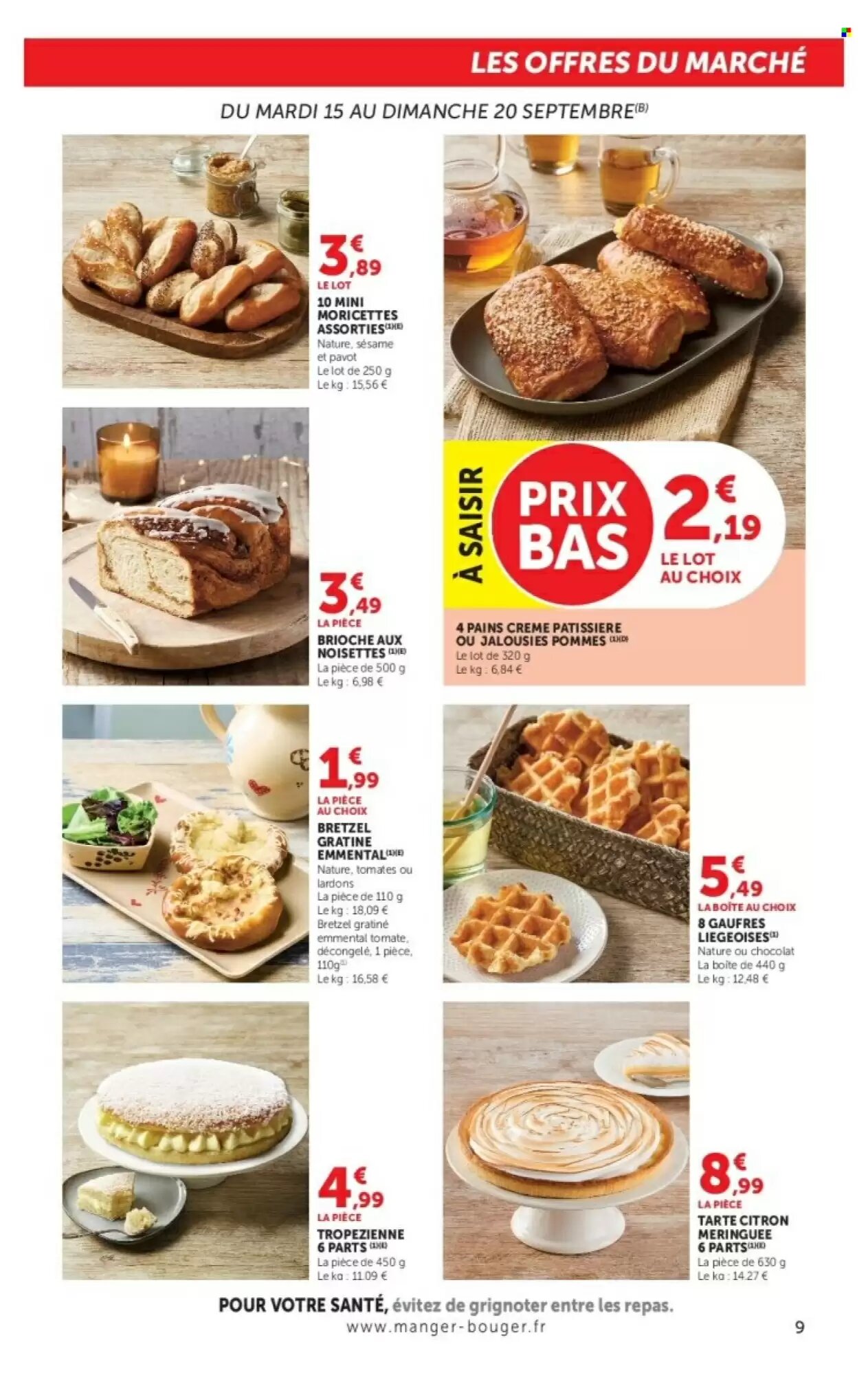 Prospectus promotionnel Hyper U valable à partir du 15/09/2026 - Page 9.