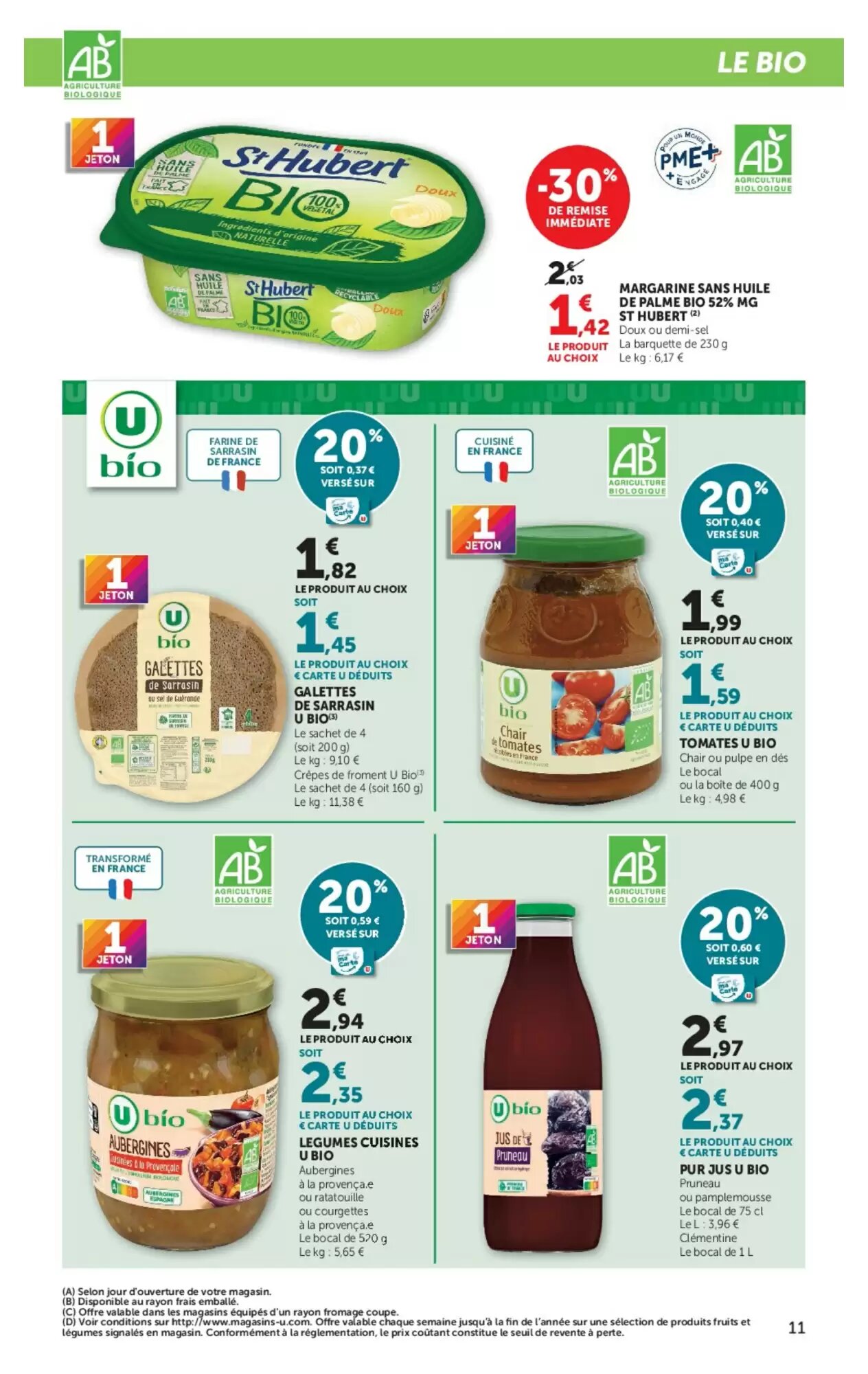 Prospectus promotionnel U Express valable à partir du 15/09/2026 - Page 11.