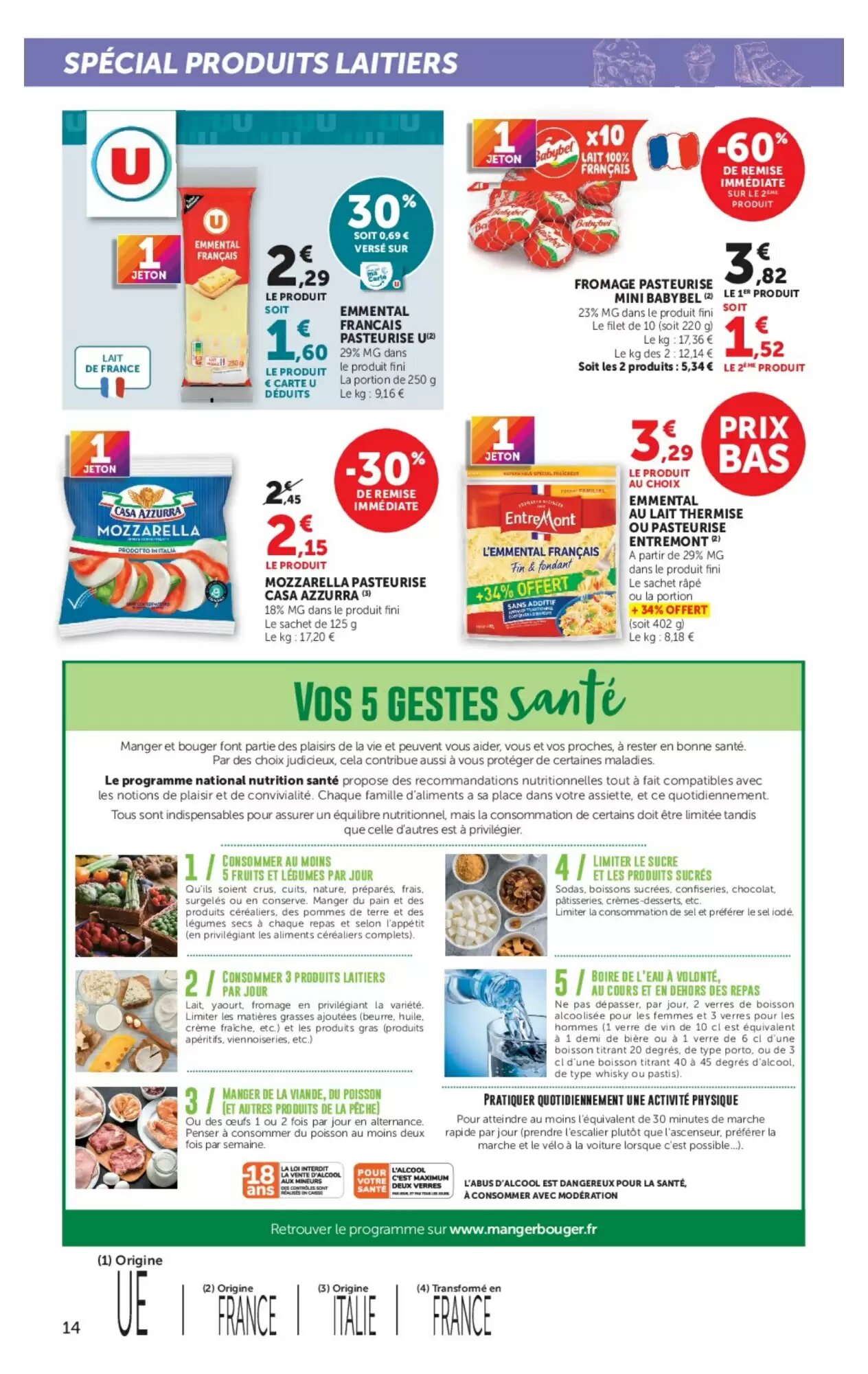 Prospectus promotionnel U Express valable à partir du 15/09/2026 - Page 14.