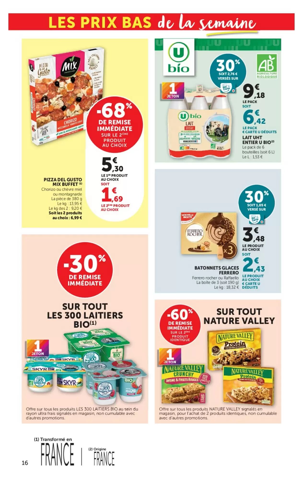 Prospectus promotionnel U Express valable à partir du 15/09/2026 - Page 16.