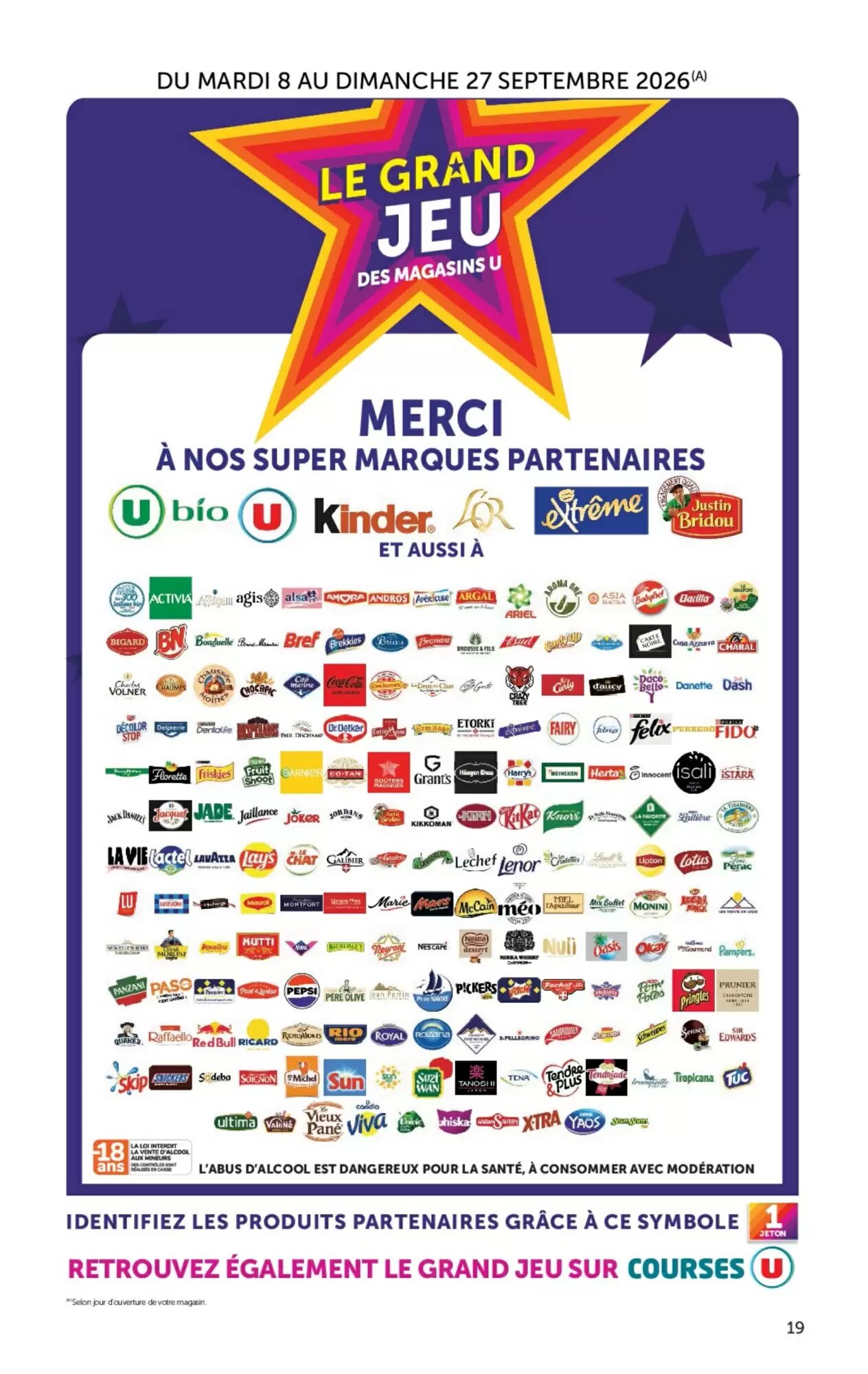 Prospectus promotionnel U Express valable à partir du 15/09/2026 - Page 19.