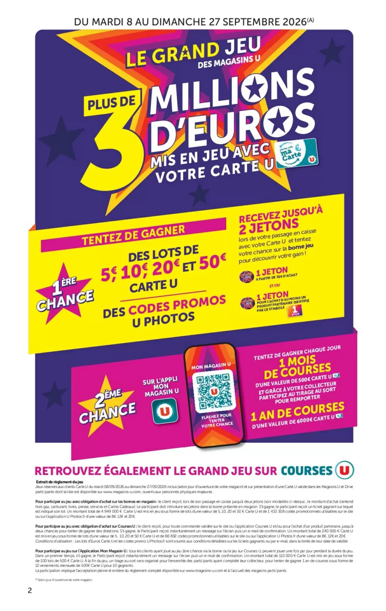 Prospectus promotionnel U Express valable à partir du 15/09/2026 - Page 2.