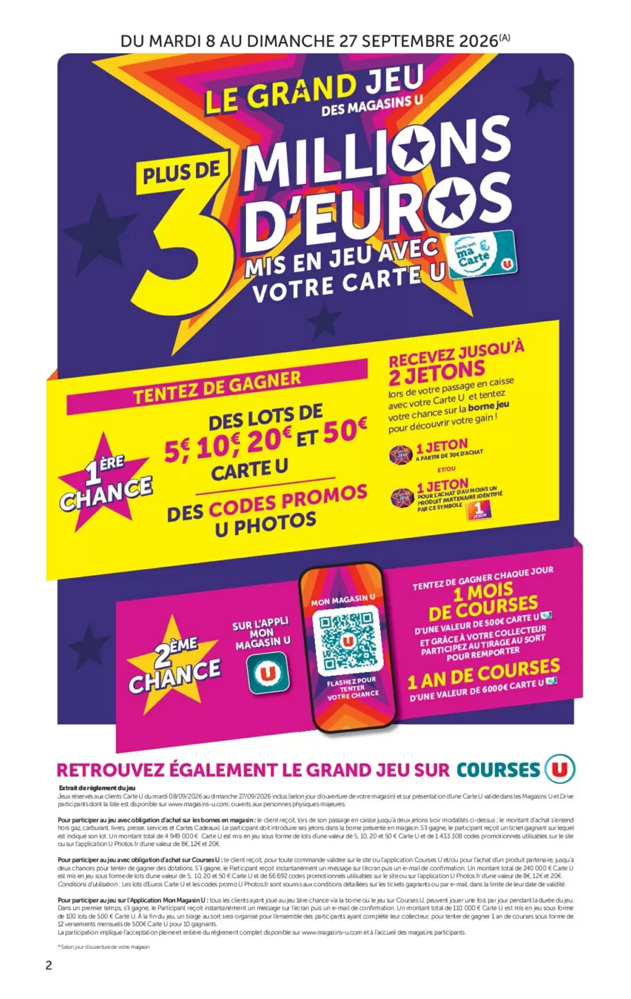 Prospectus promotionnel Hyper U valable à partir du 15/09/2026 - Page 2.