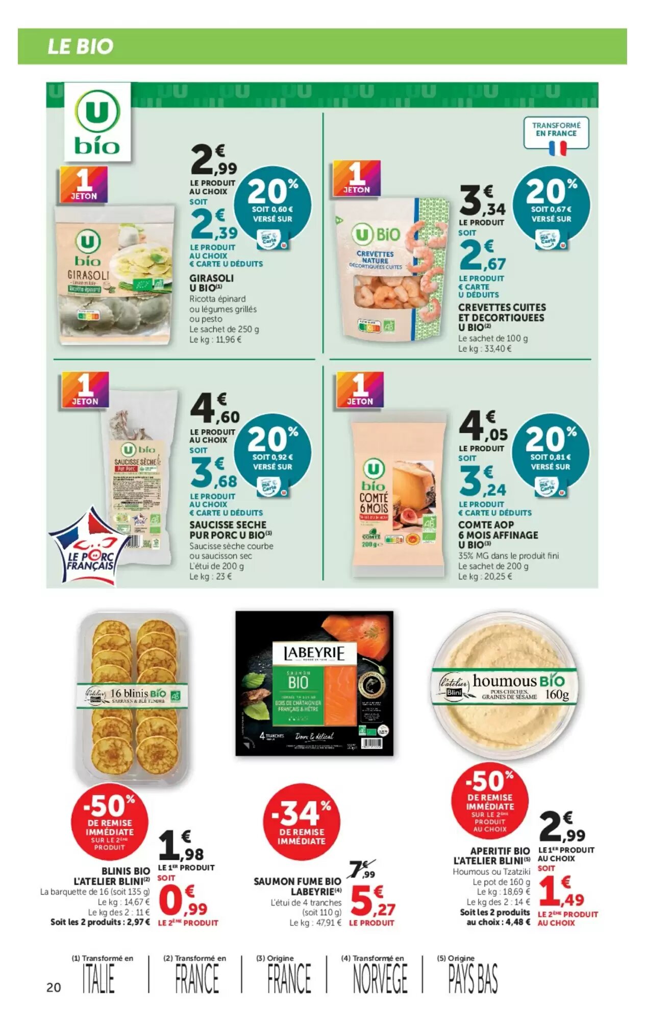 Prospectus promotionnel Hyper U valable à partir du 15/09/2026 - Page 20.