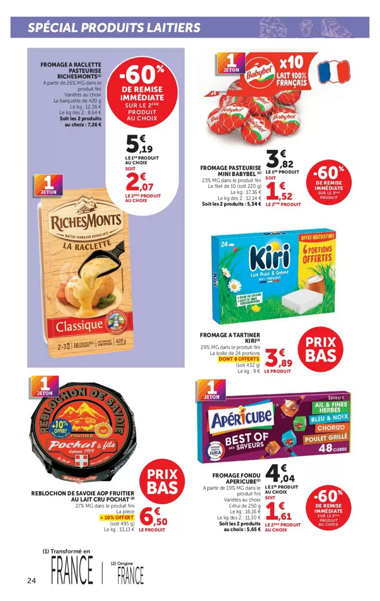 Prospectus promotionnel Hyper U valable à partir du 15/09/2026 - Page 24.