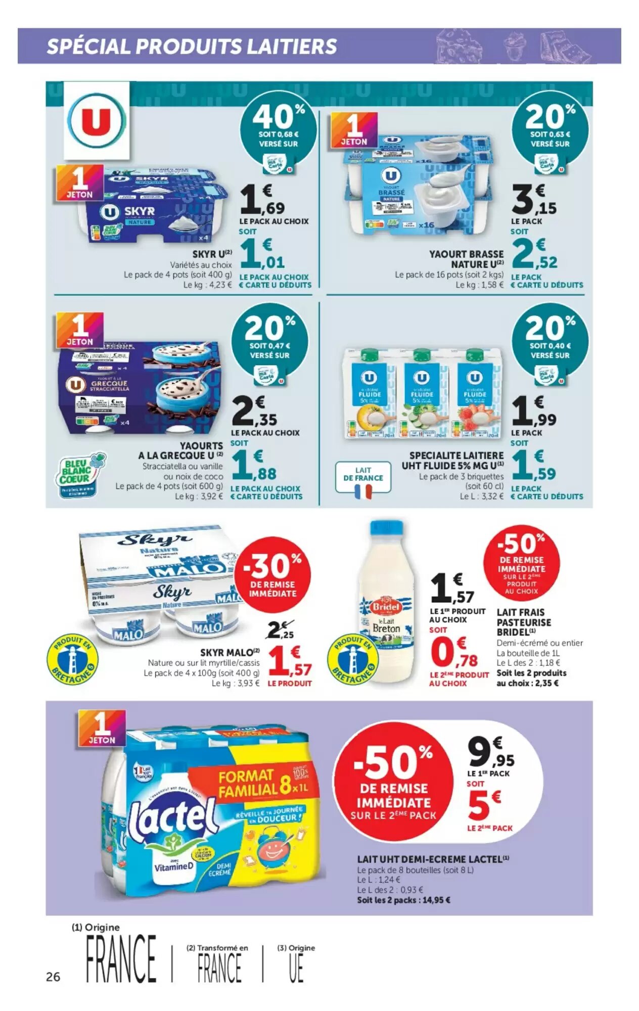 Prospectus promotionnel Hyper U valable à partir du 15/09/2026 - Page 26.
