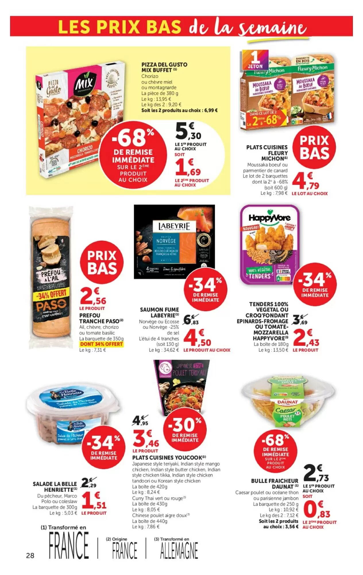 Prospectus promotionnel Hyper U valable à partir du 15/09/2026 - Page 28.