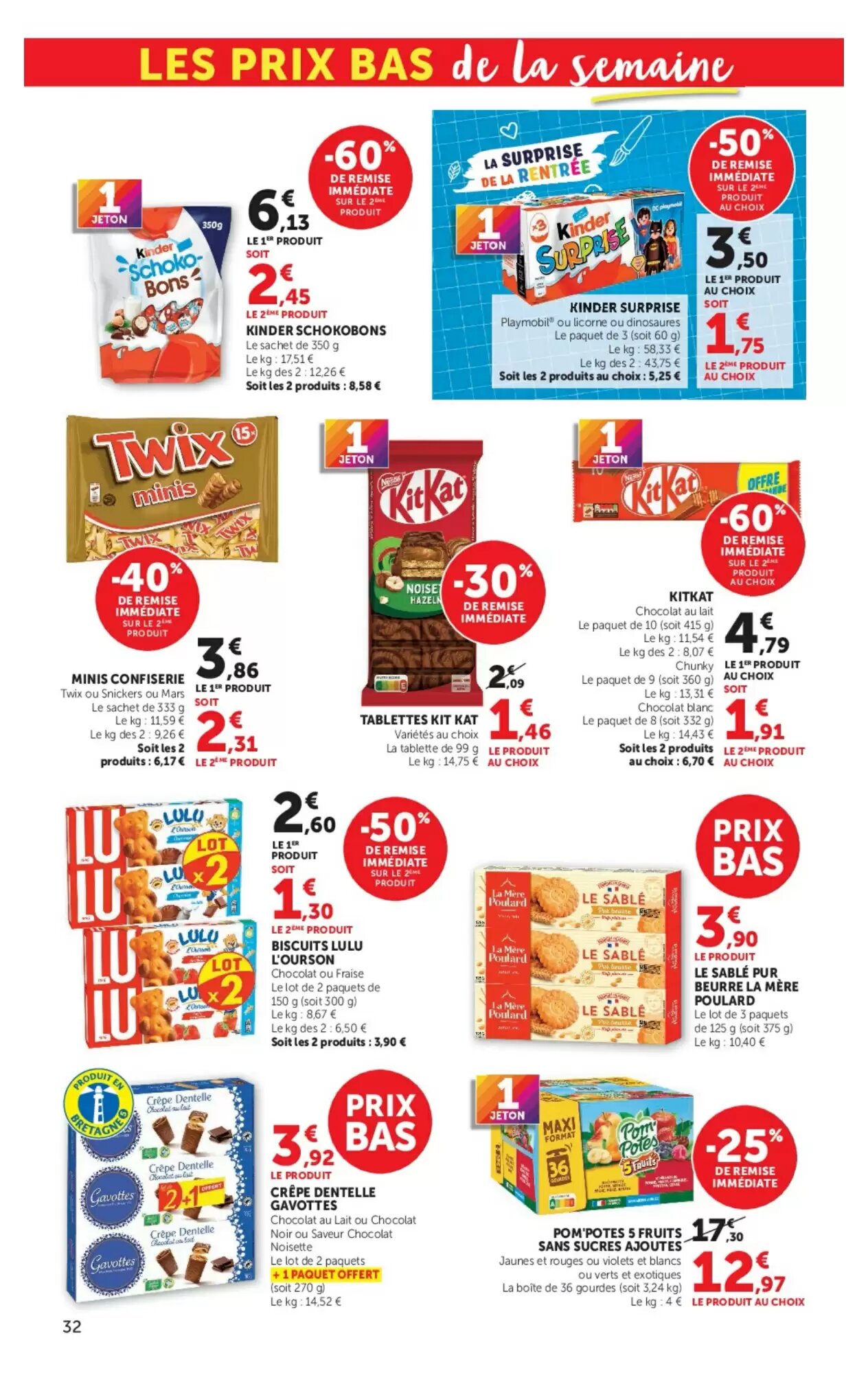 Prospectus promotionnel Hyper U valable à partir du 15/09/2026 - Page 32.
