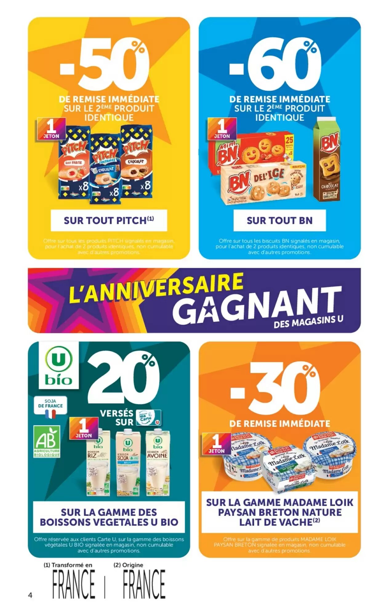 Prospectus promotionnel Hyper U valable à partir du 15/09/2026 - Page 4.