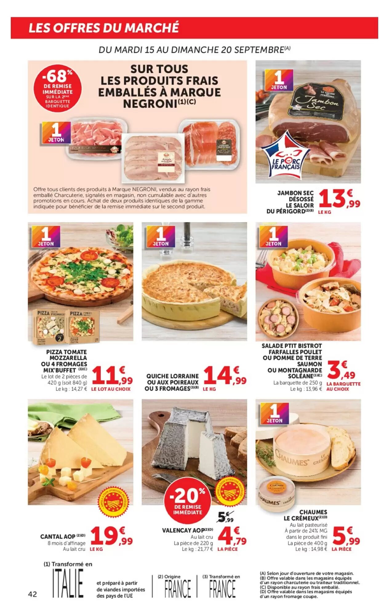 Prospectus promotionnel Hyper U valable à partir du 15/09/2026 - Page 42.