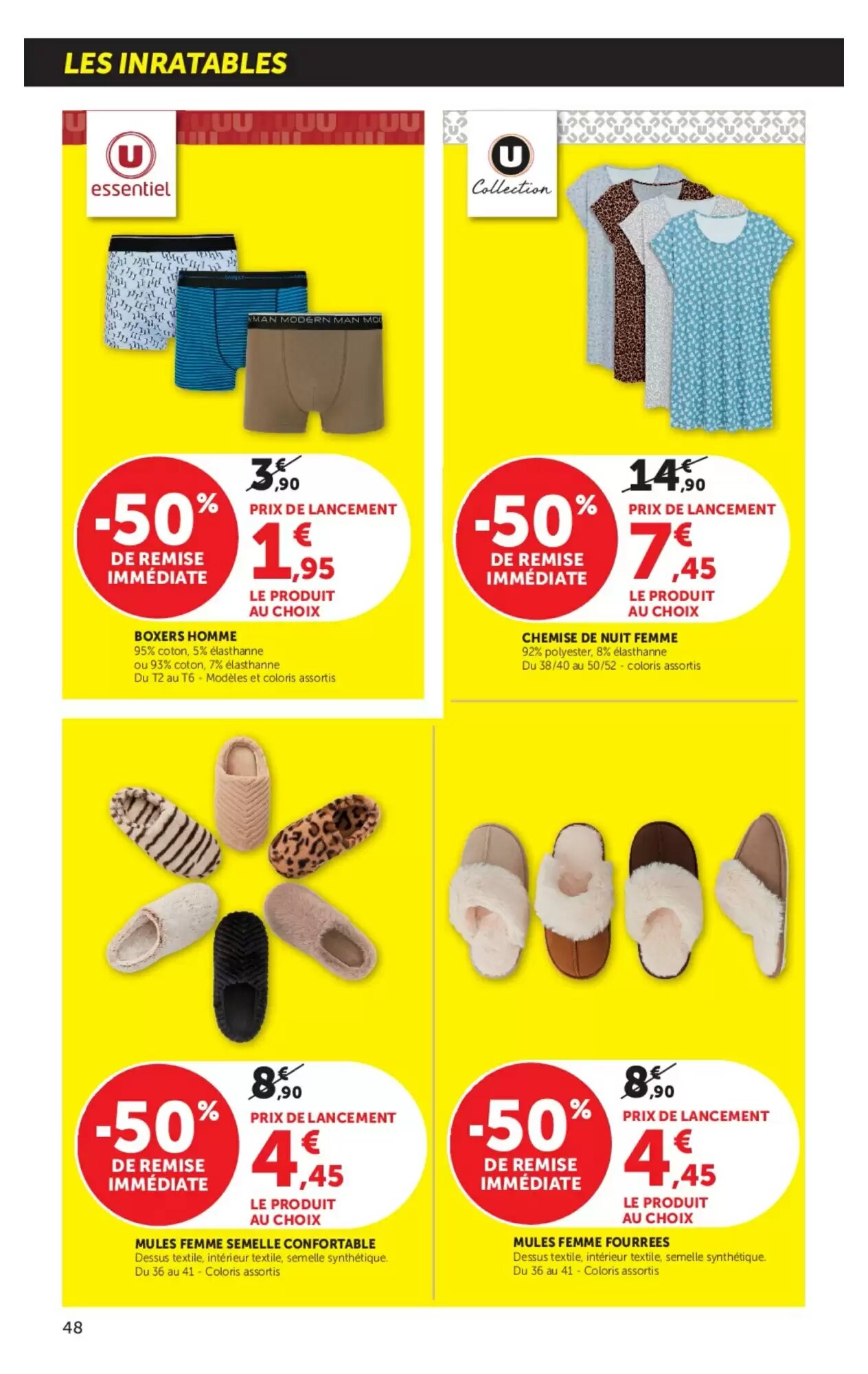 Prospectus promotionnel Hyper U valable à partir du 15/09/2026 - Page 48.