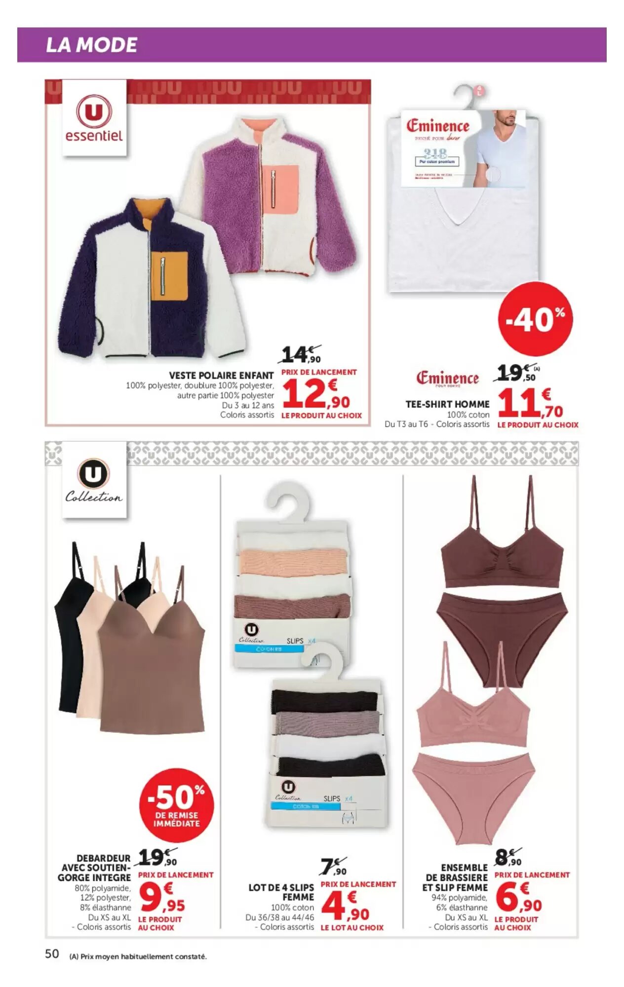 Prospectus promotionnel Hyper U valable à partir du 15/09/2026 - Page 50.