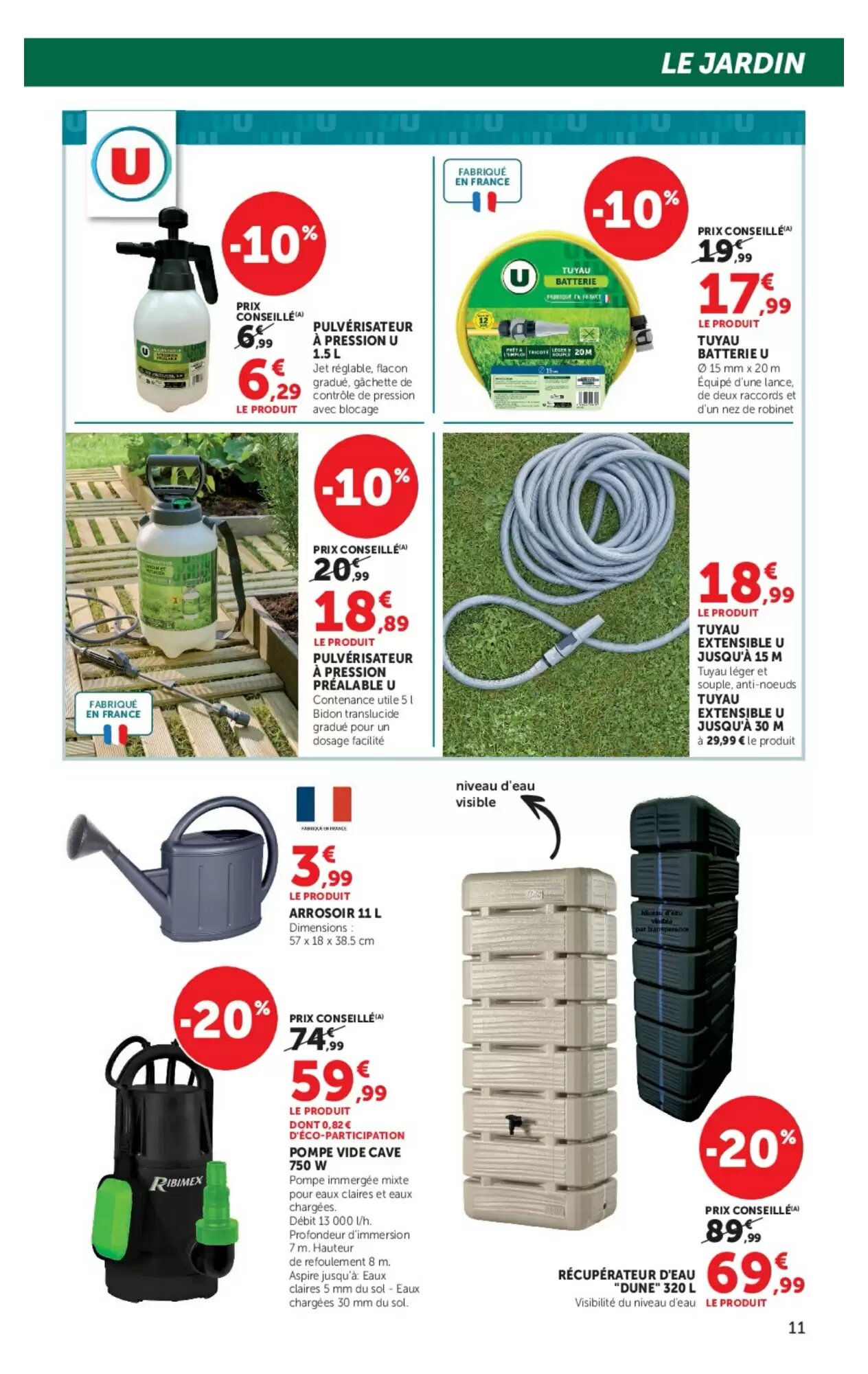 Prospectus promotionnel Hyper U valable à partir du 15/09/2026 - Page 11.