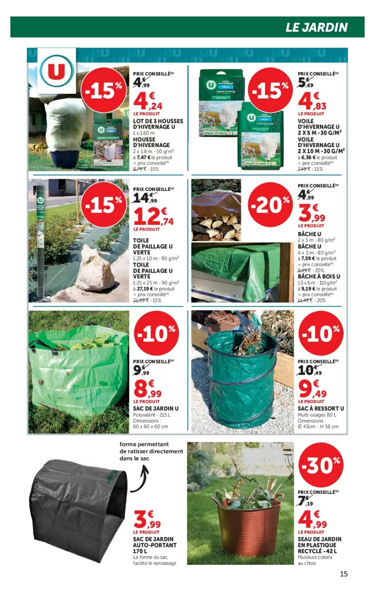 Prospectus promotionnel Hyper U valable à partir du 15/09/2026 - Page 15.