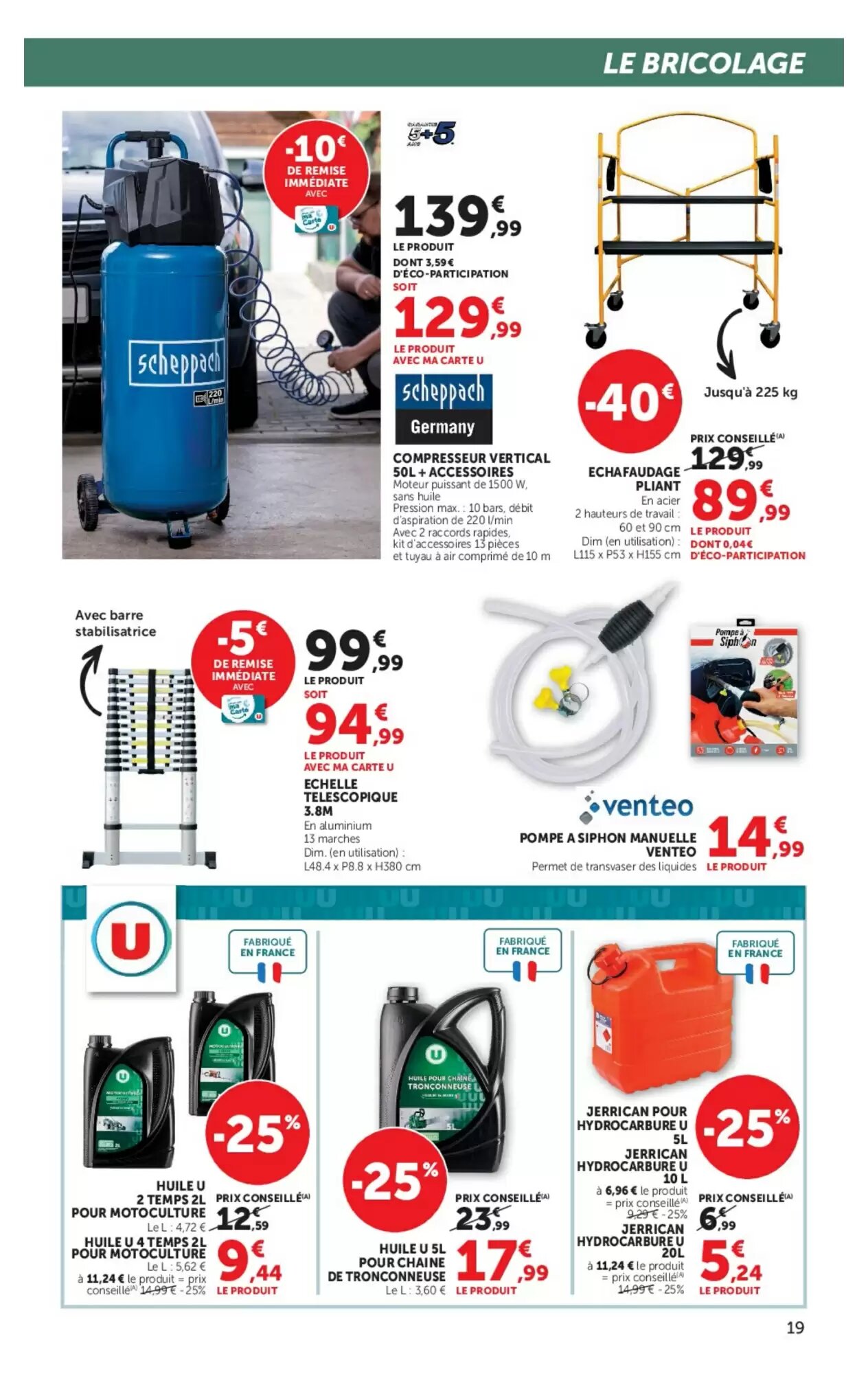 Prospectus promotionnel Hyper U valable à partir du 15/09/2026 - Page 19.