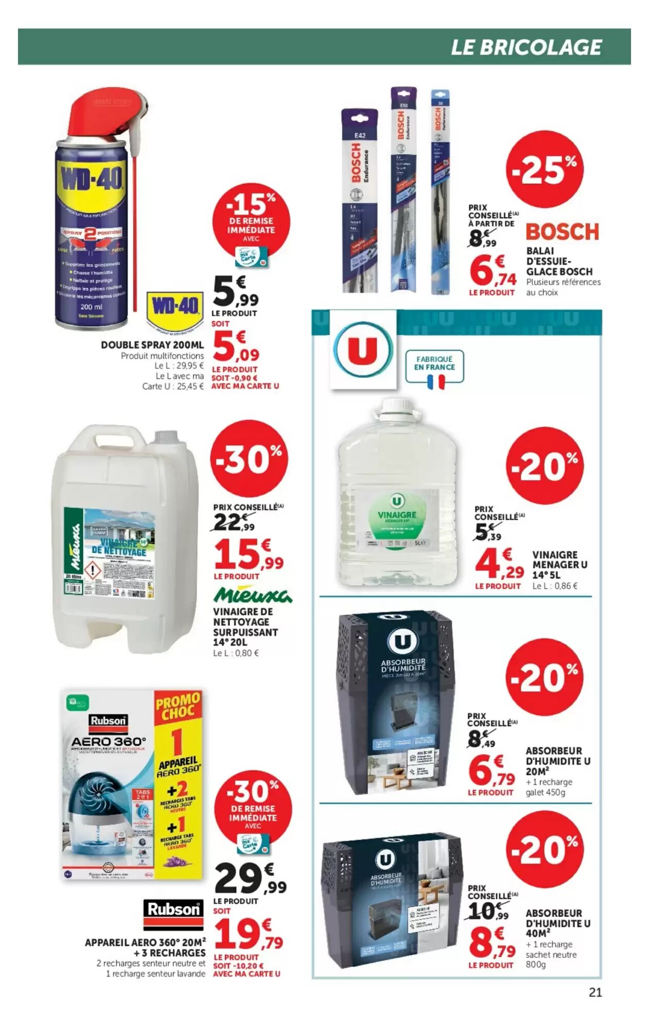 Prospectus promotionnel Hyper U valable à partir du 15/09/2026 - Page 21.