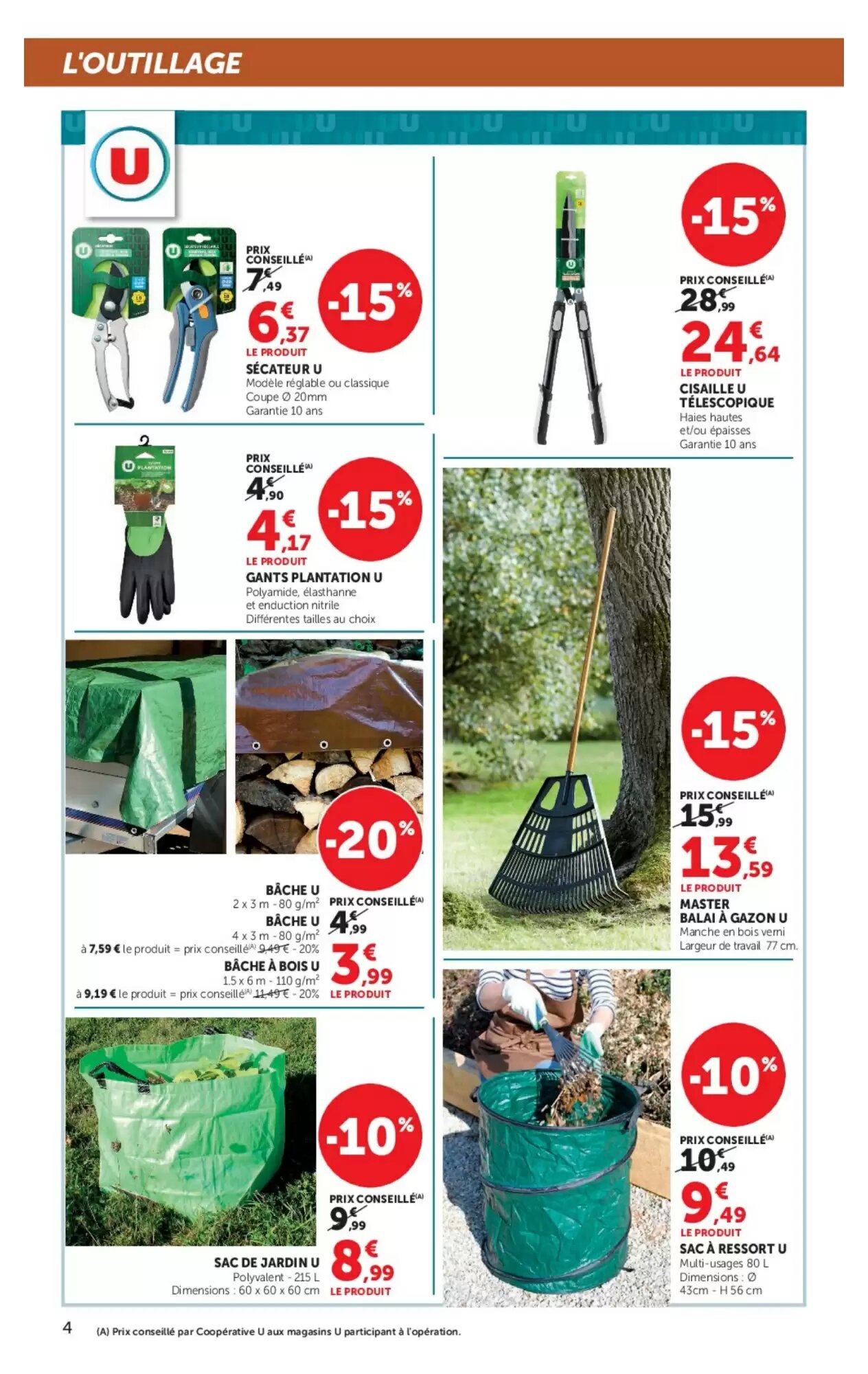 Prospectus promotionnel Super U valable à partir du 15/09/2026 - Page 4.