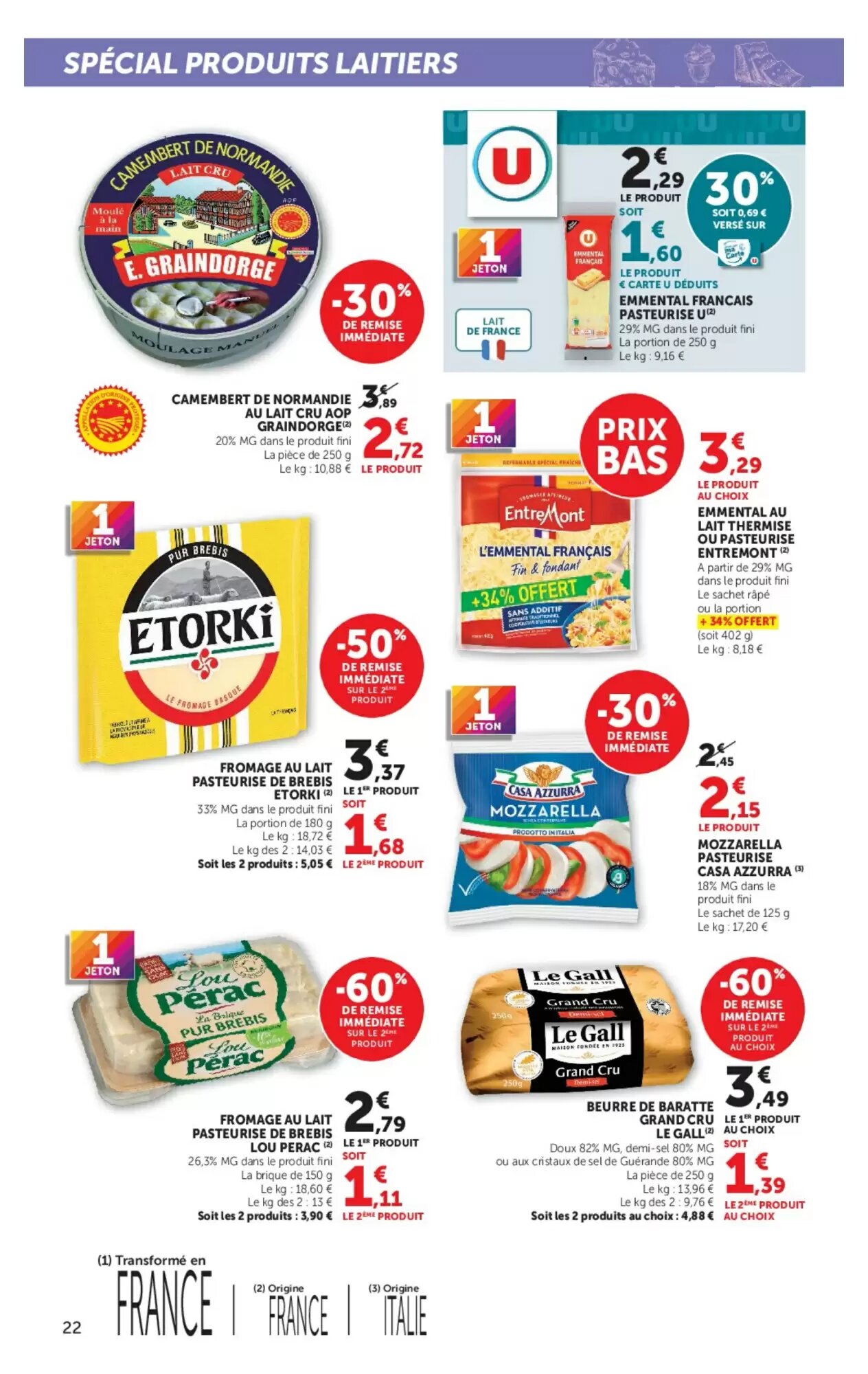Prospectus promotionnel Super U valable à partir du 15/09/2026 - Page 22.