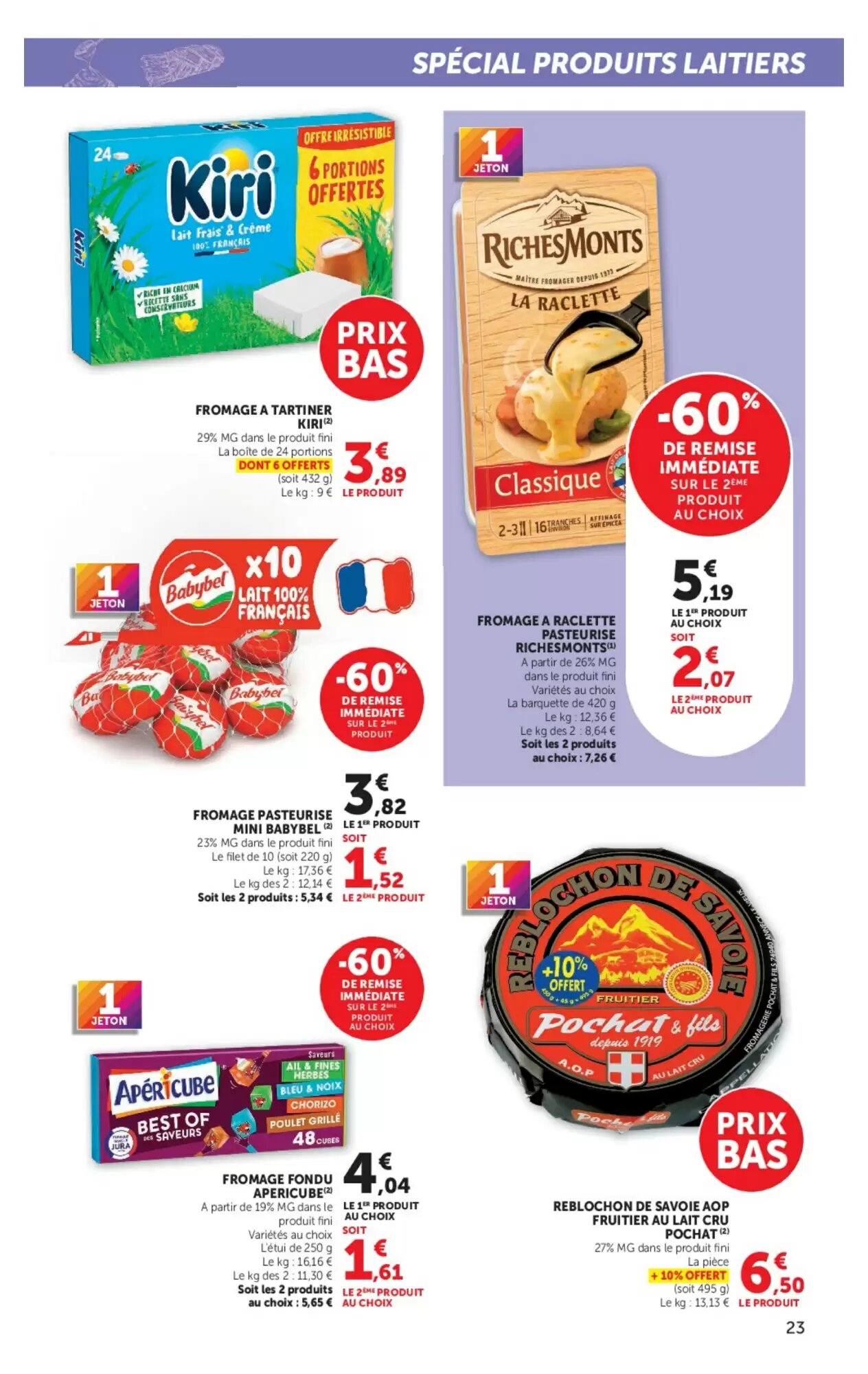 Prospectus promotionnel Super U valable à partir du 15/09/2026 - Page 23.