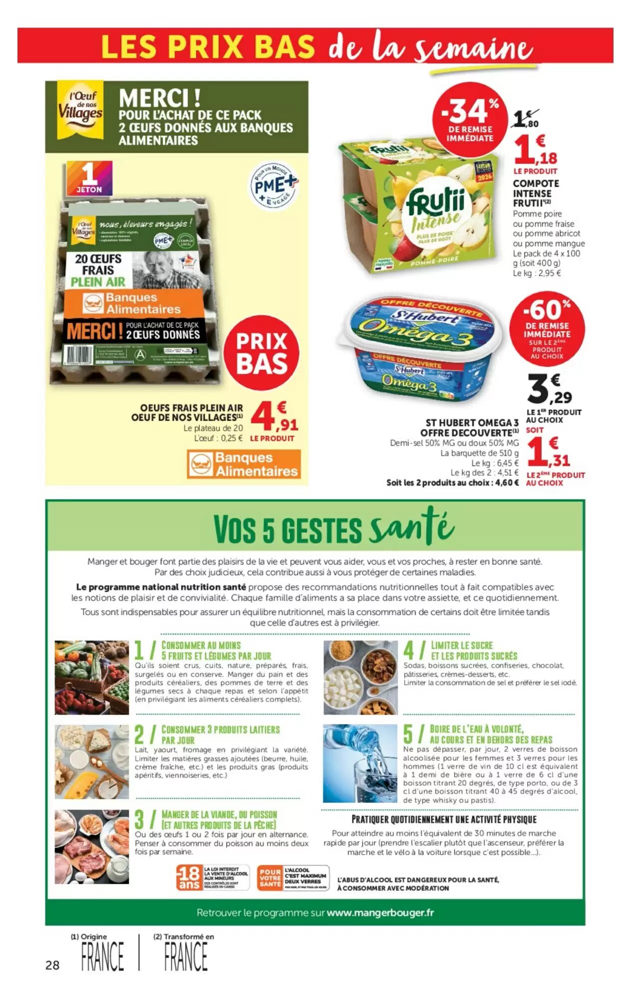 Prospectus promotionnel Super U valable à partir du 15/09/2026 - Page 28.