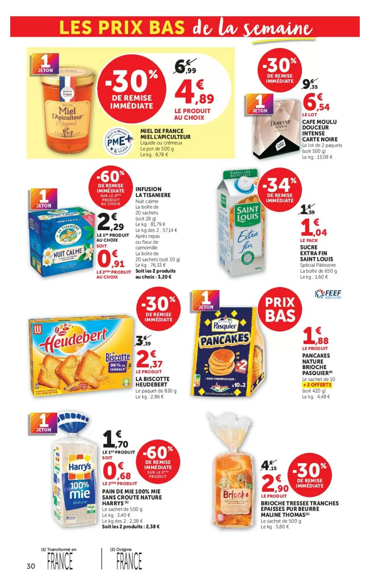 Prospectus promotionnel Super U valable à partir du 15/09/2026 - Page 30.