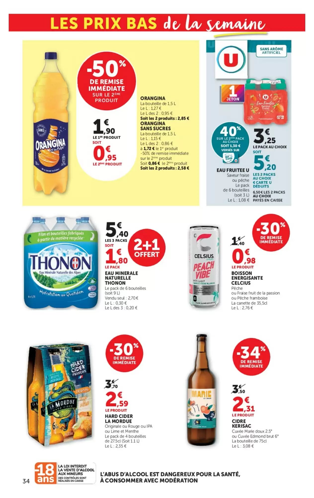 Prospectus promotionnel Super U valable à partir du 15/09/2026 - Page 34.