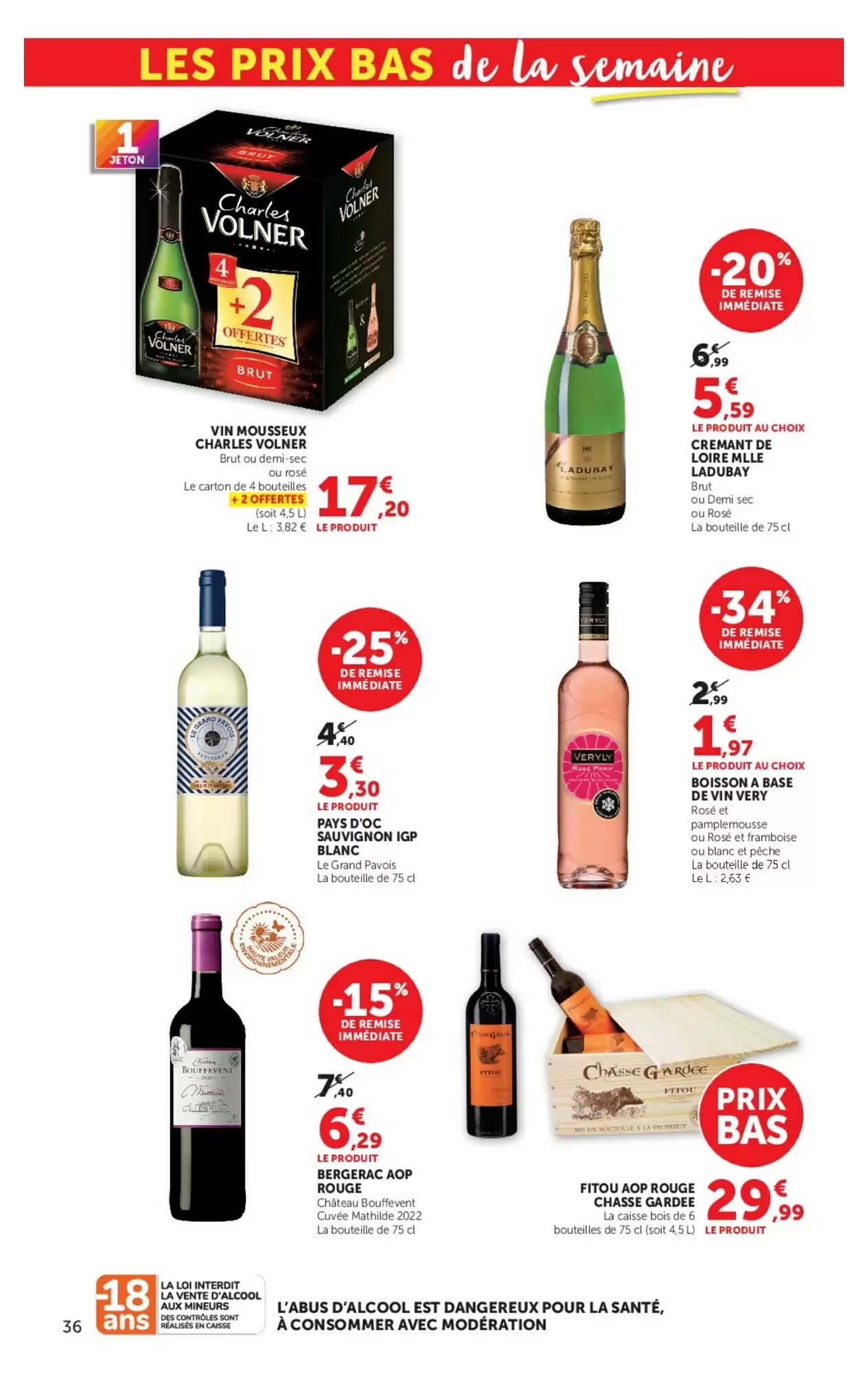Prospectus promotionnel Super U valable à partir du 15/09/2026 - Page 36.
