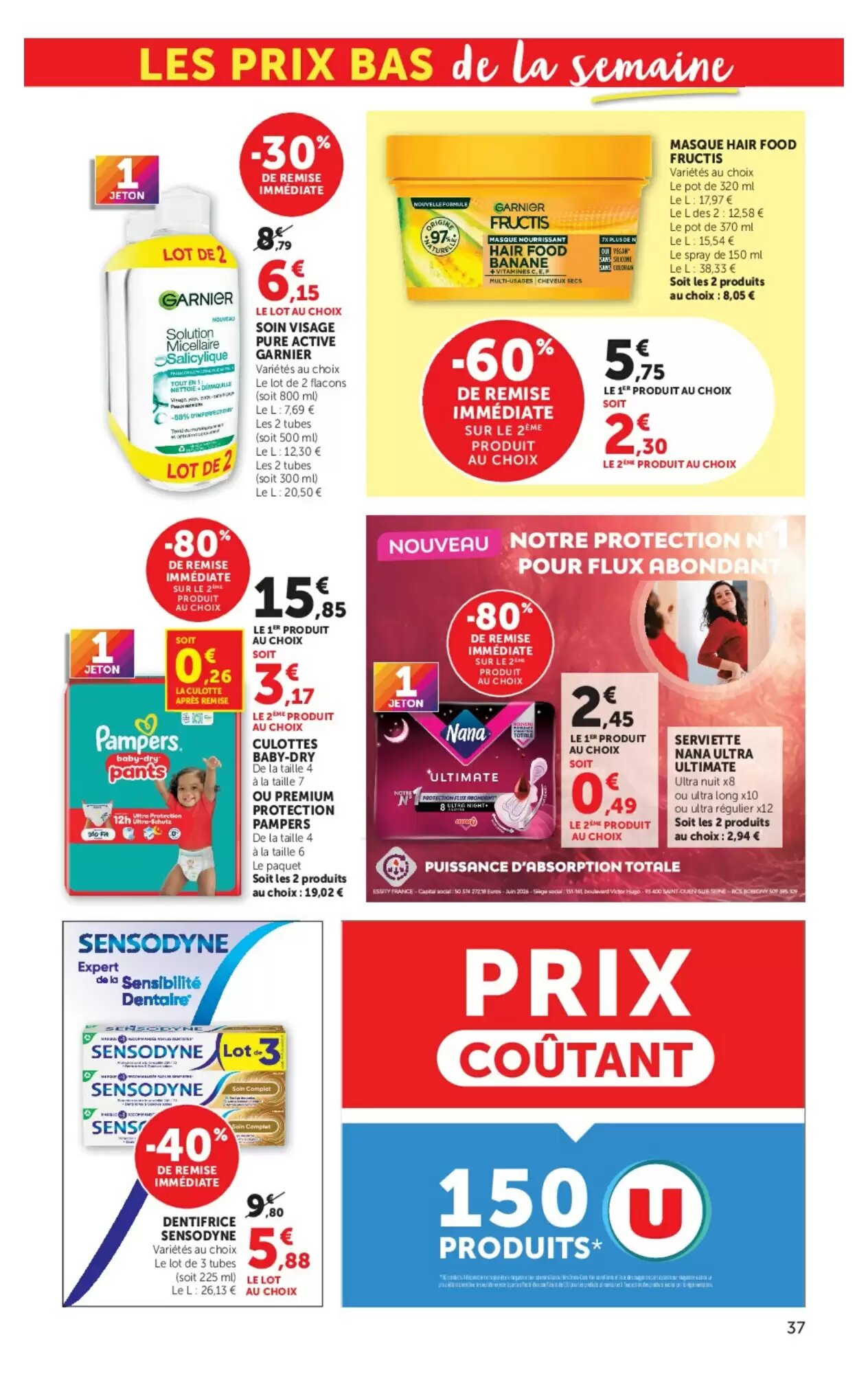Prospectus promotionnel Super U valable à partir du 15/09/2026 - Page 37.