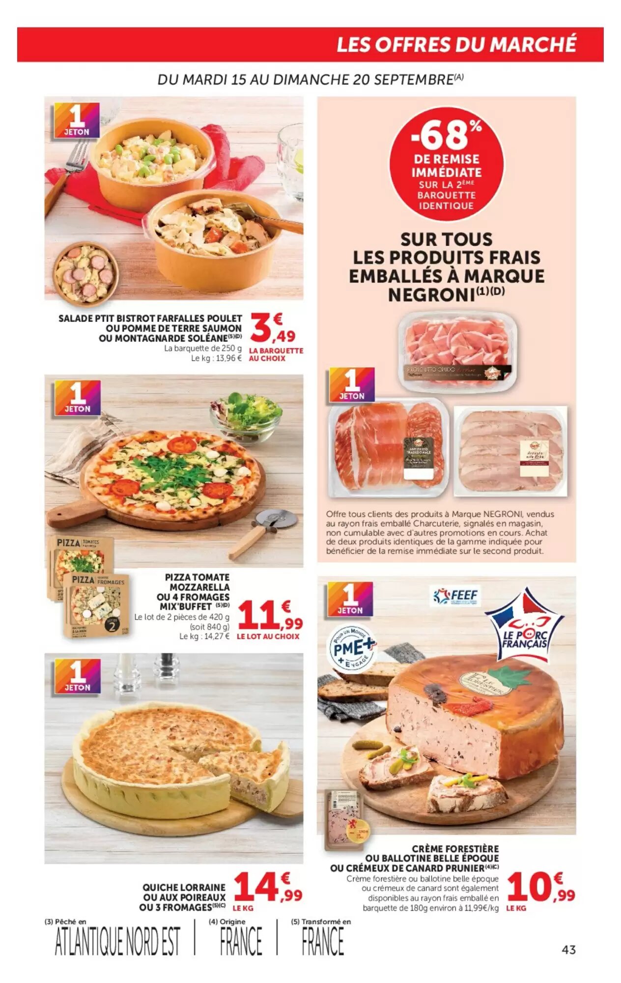 Prospectus promotionnel Super U valable à partir du 15/09/2026 - Page 43.