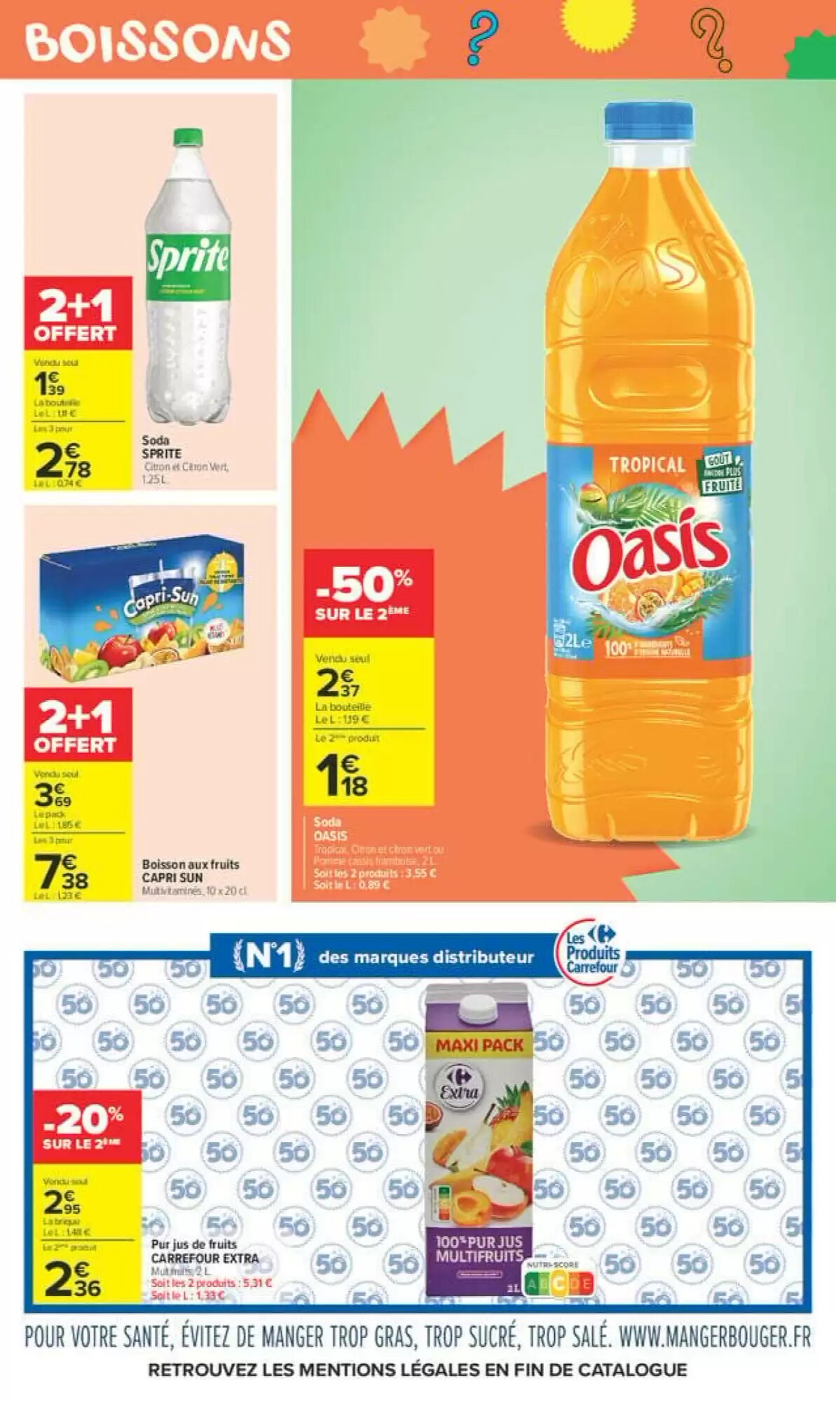 Prospectus promotionnel Carrefour Market valable à partir du 15/09/2026 - Page 13.