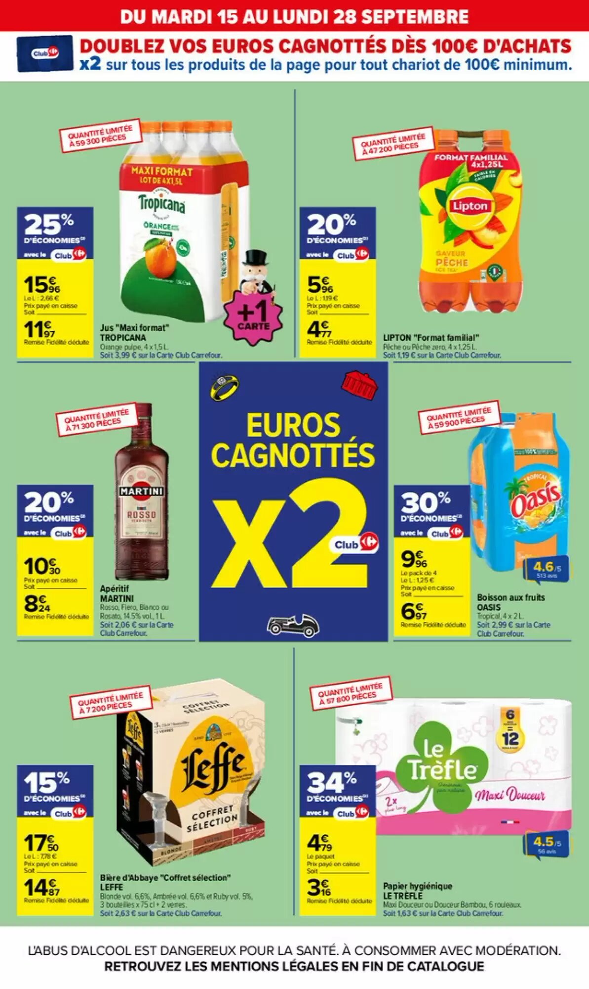 Prospectus promotionnel Carrefour valable à partir du 15/09/2026 - Page 11.