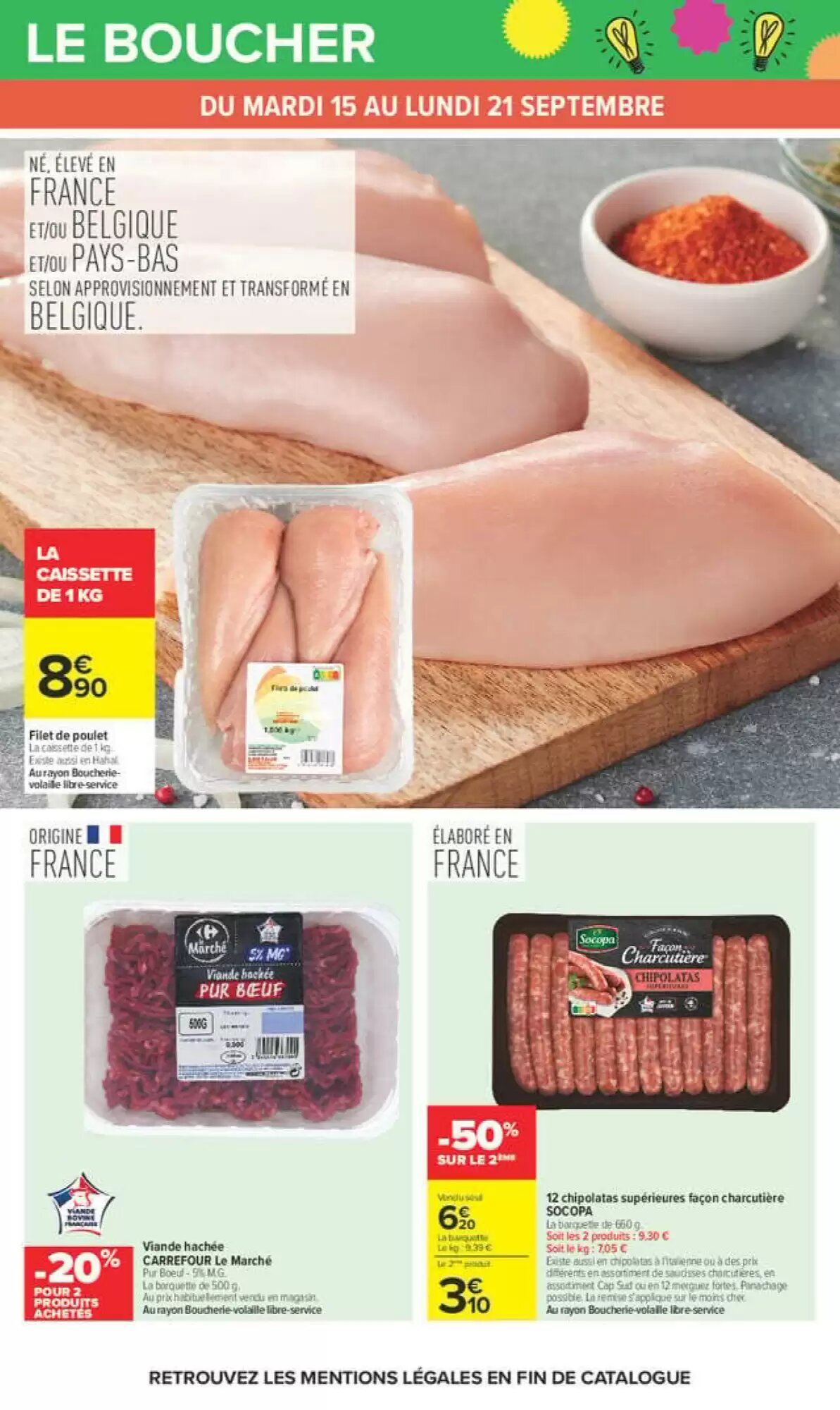 Prospectus promotionnel Carrefour valable à partir du 15/09/2026 - Page 27.