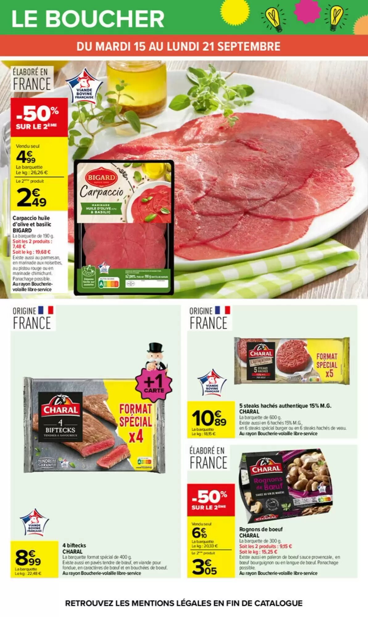 Prospectus promotionnel Carrefour valable à partir du 15/09/2026 - Page 28.